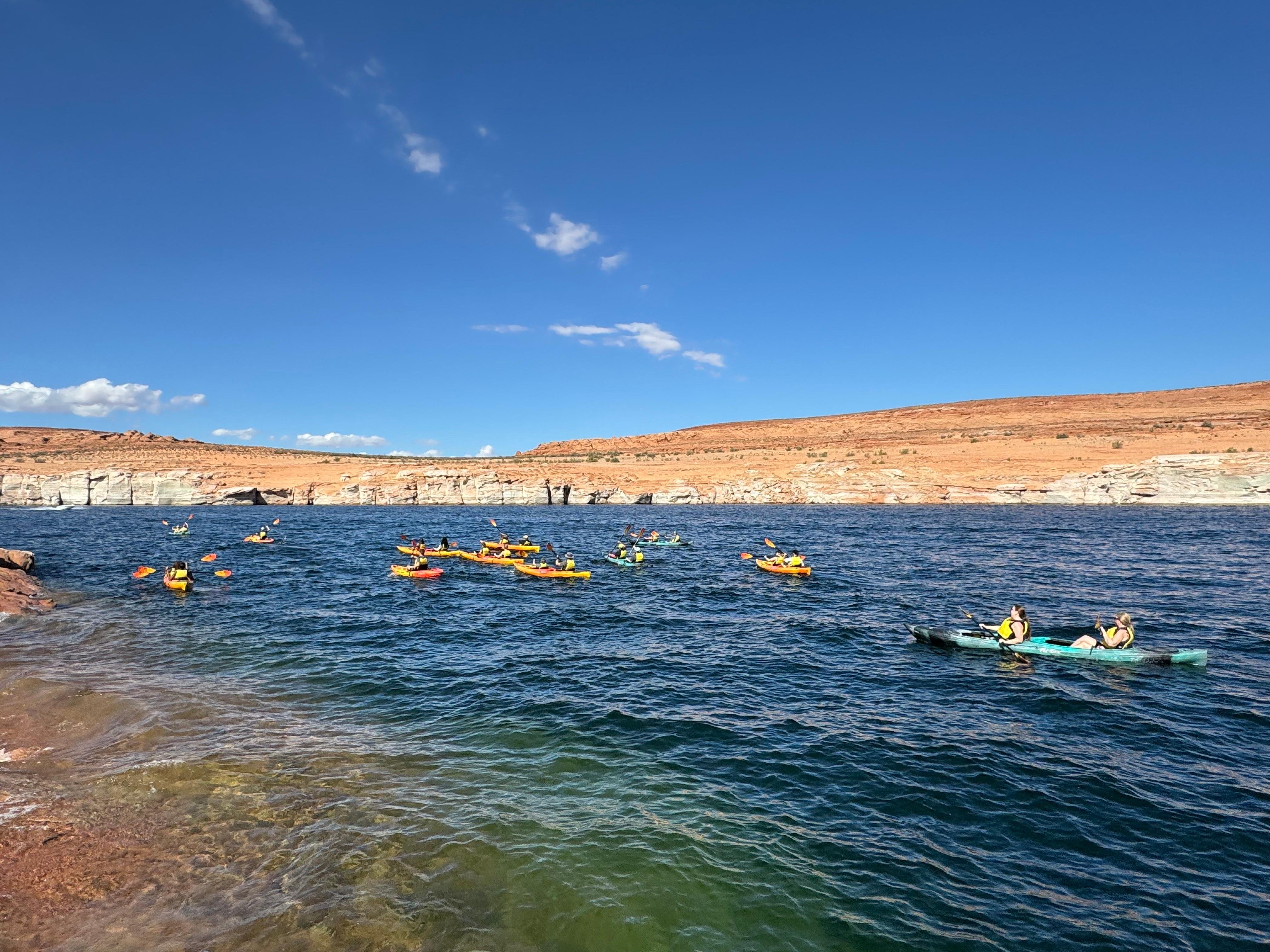 Antelope Canyon kayak tour on Lake Powell — image 9
