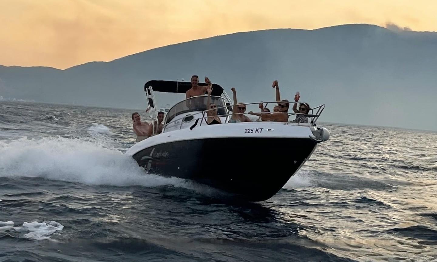 Bay of Kotor Speedboat Adventure with Blue Cave Swim