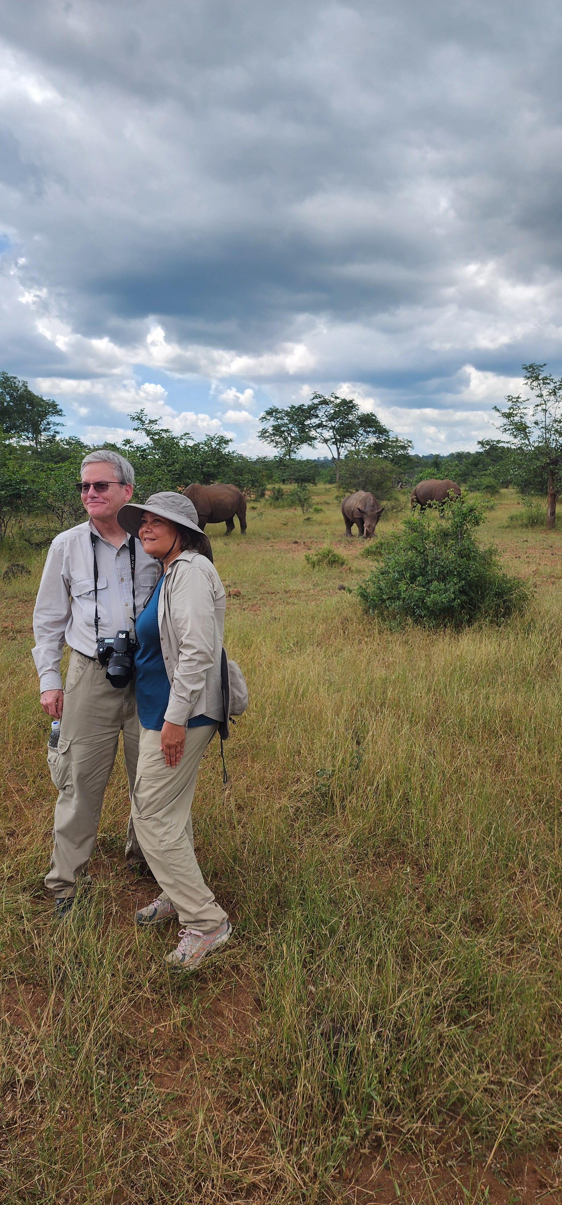 Rhino Tracking Safari & Game Drive in Mosi-oa-Tunya