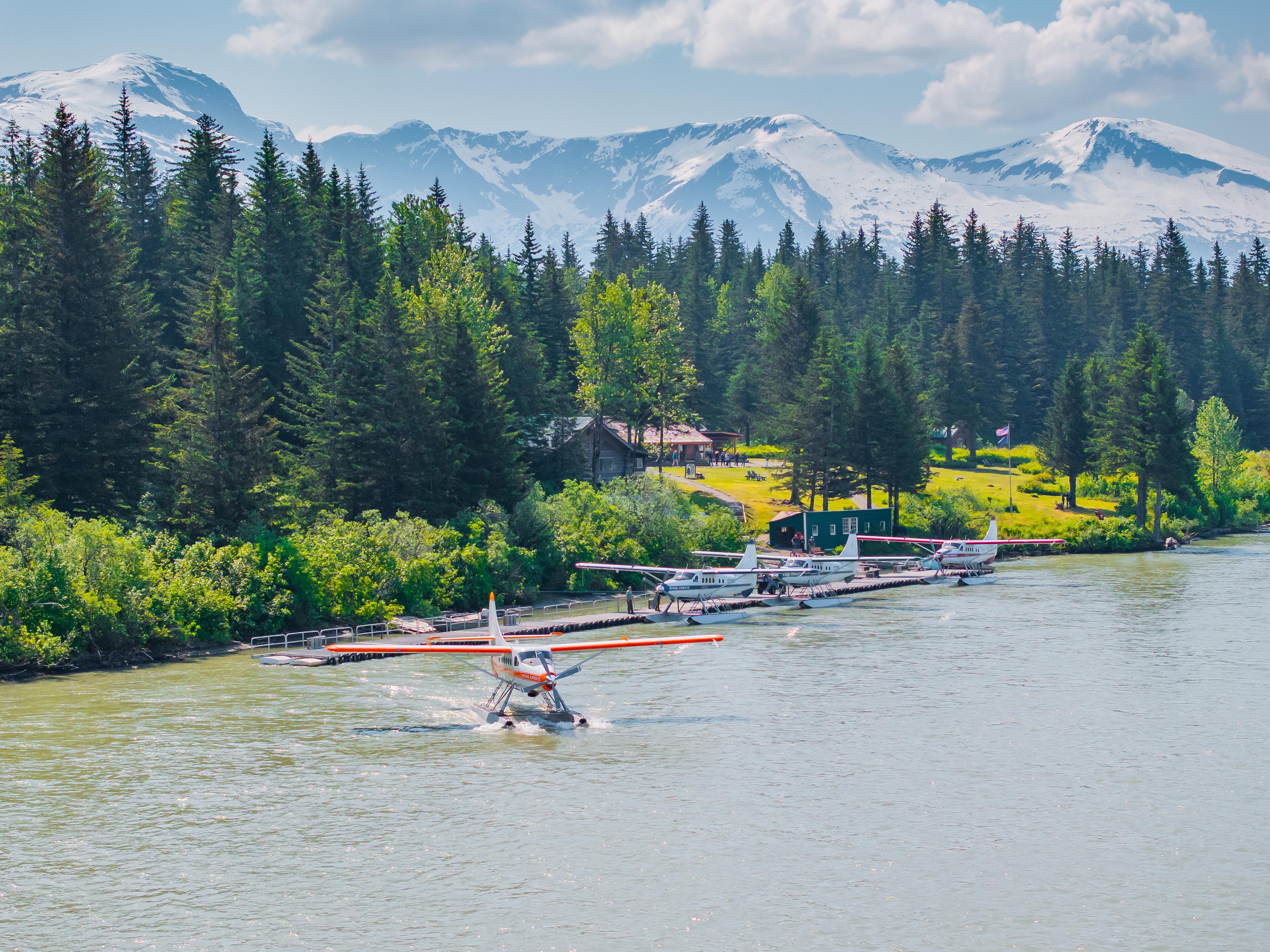 Juneau Floatplane Flight & Taku Glacier Lodge Salmon Feast
