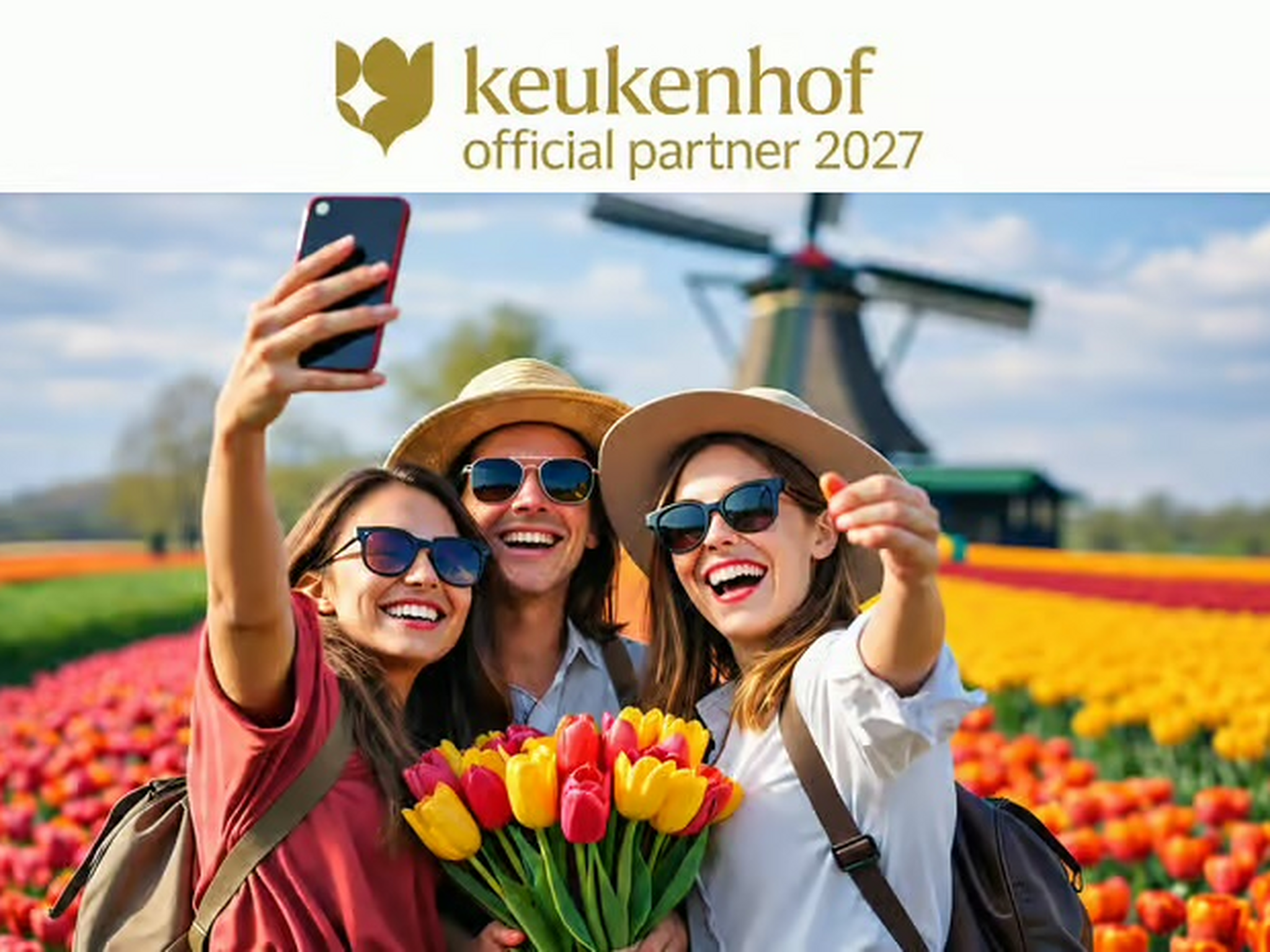 Amsterdam: Keukenhof Gardens & Zaanse Schans Windmills Day Trip