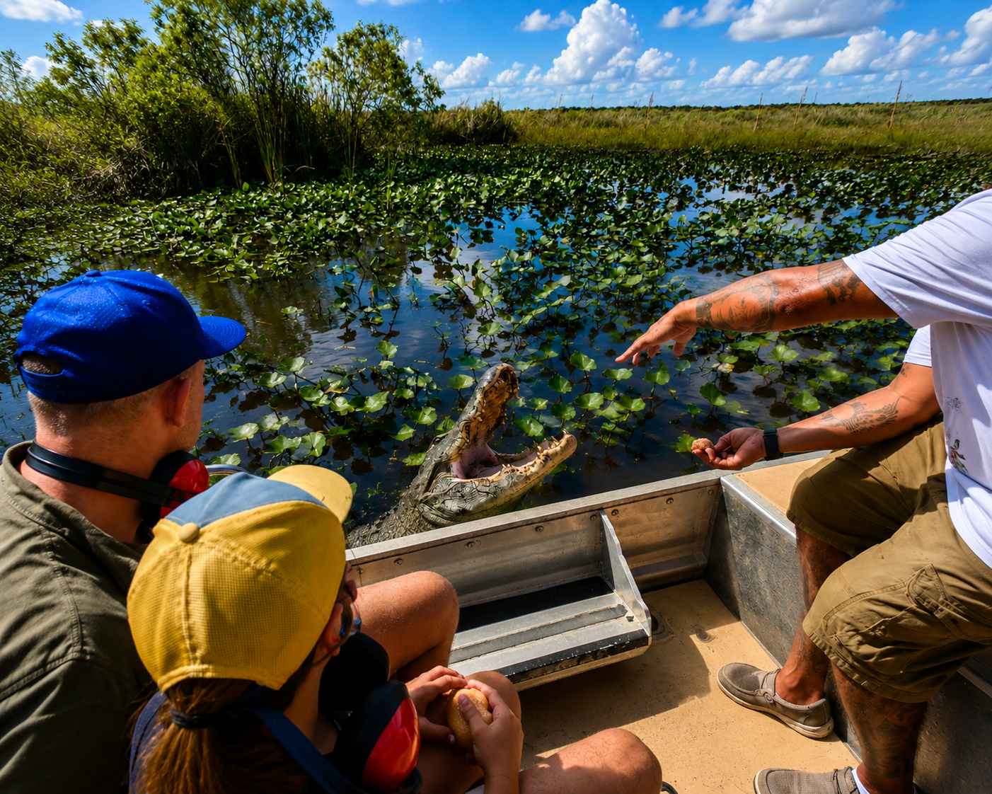 Small-Group Everglades Airboat Adventure with Island Exploration