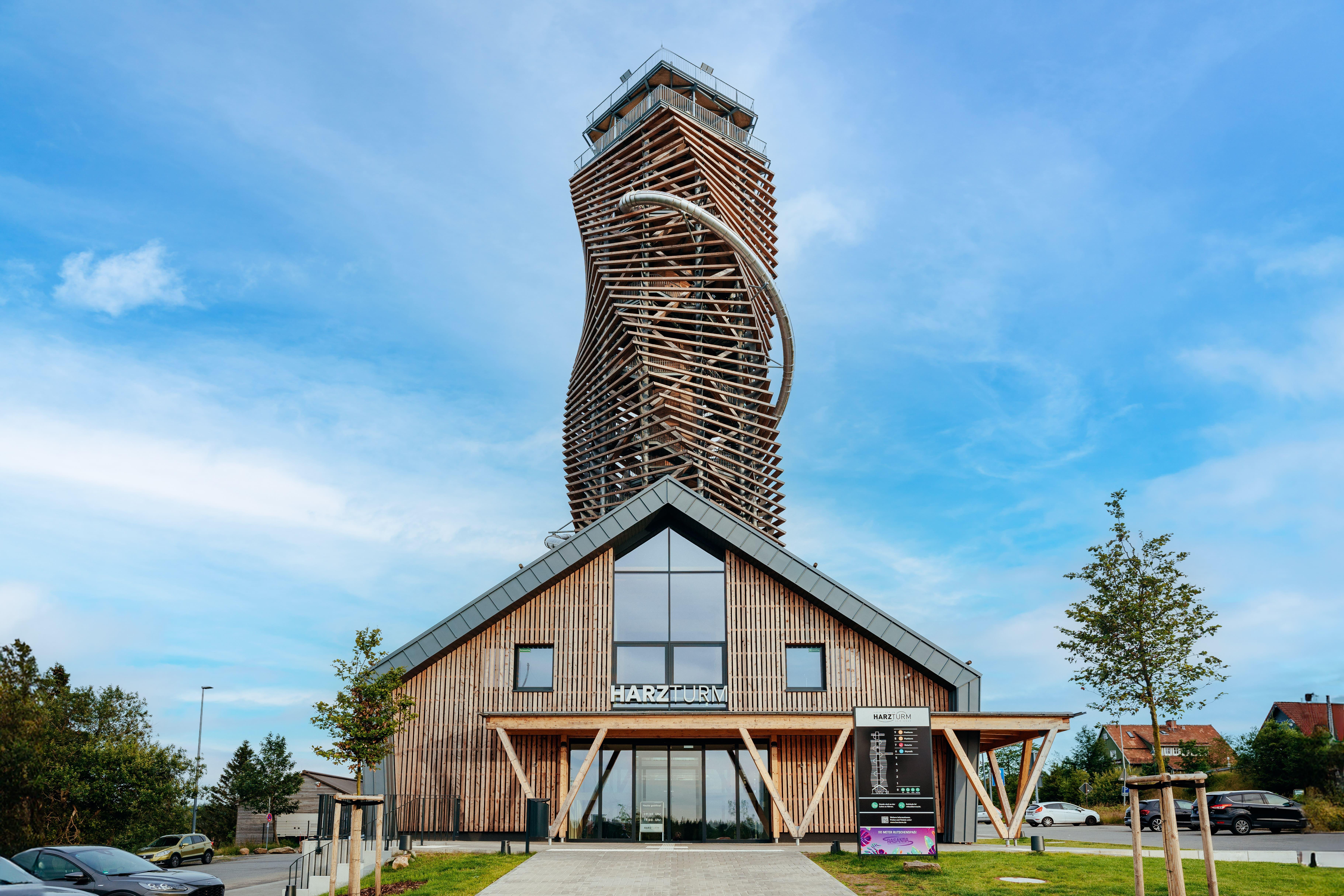 Harzturm mit Skywalk und Rasantia