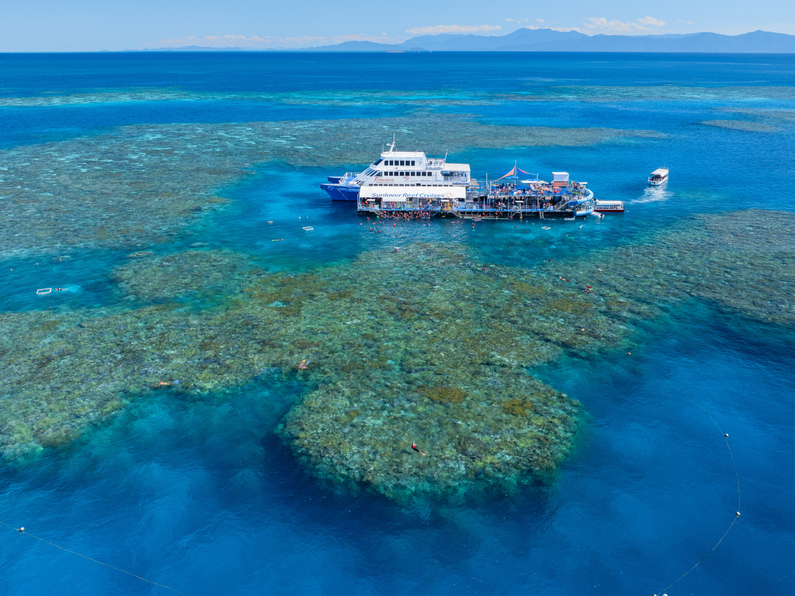 Outer Great Barrier Reef Pontoon Adventure