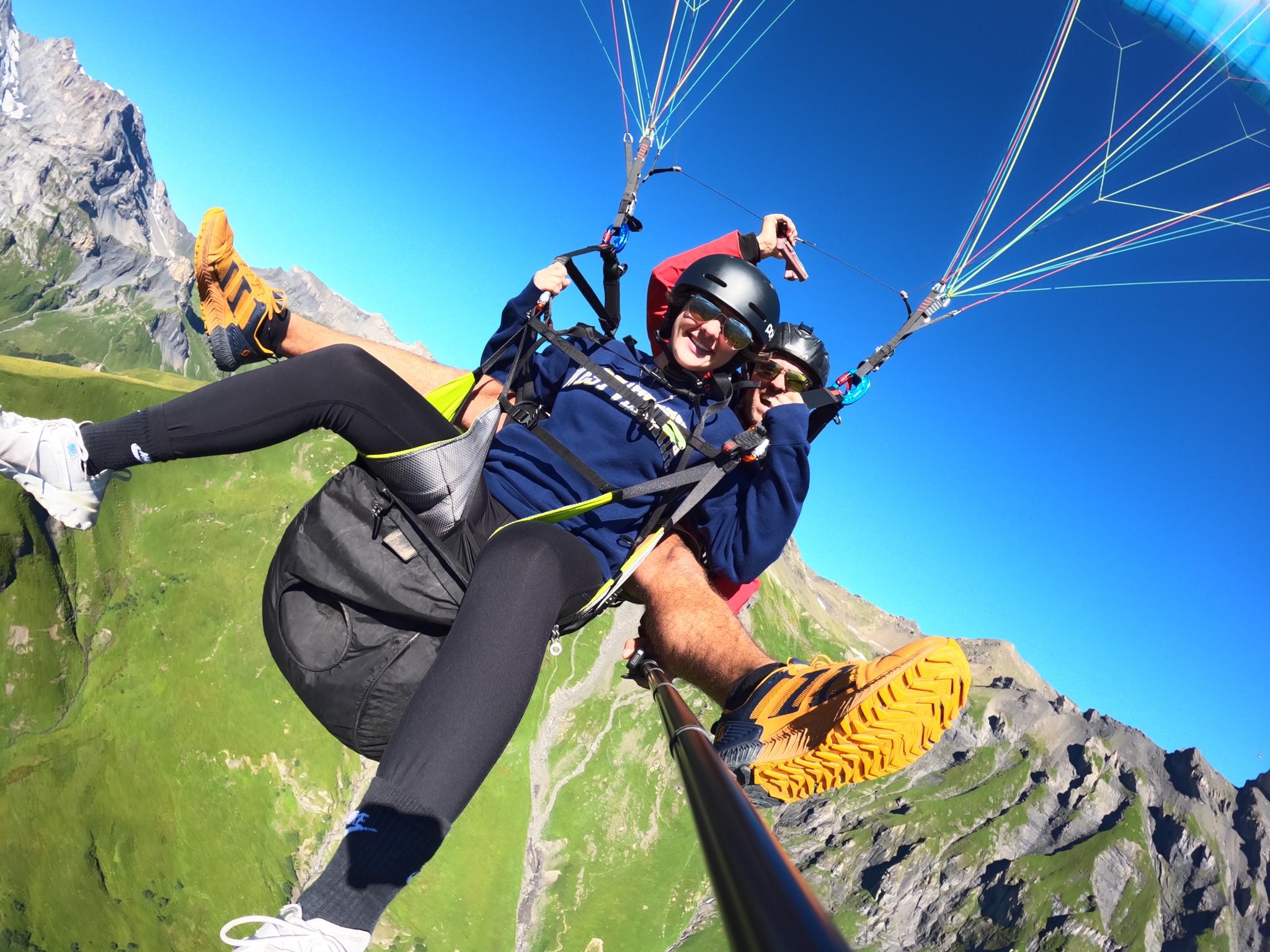 Mürren Paragliding Panorama Tandem Flight
