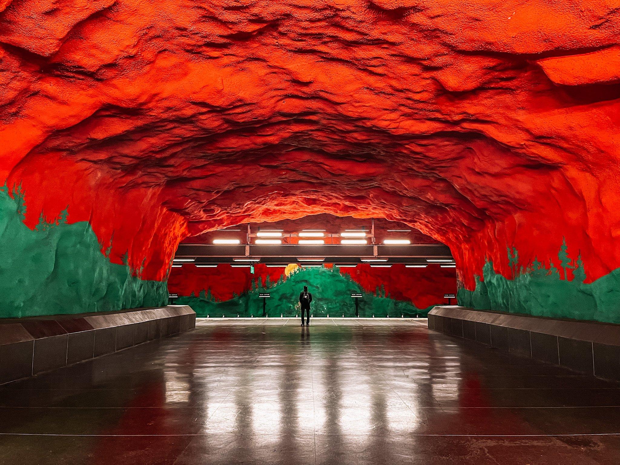 Stockholm Subway Art Gallery Tour