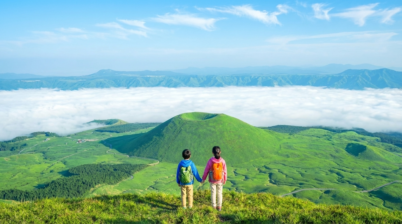 Aso Volcano, Anime Shrine & Kurokawa Hot Springs Day Trip