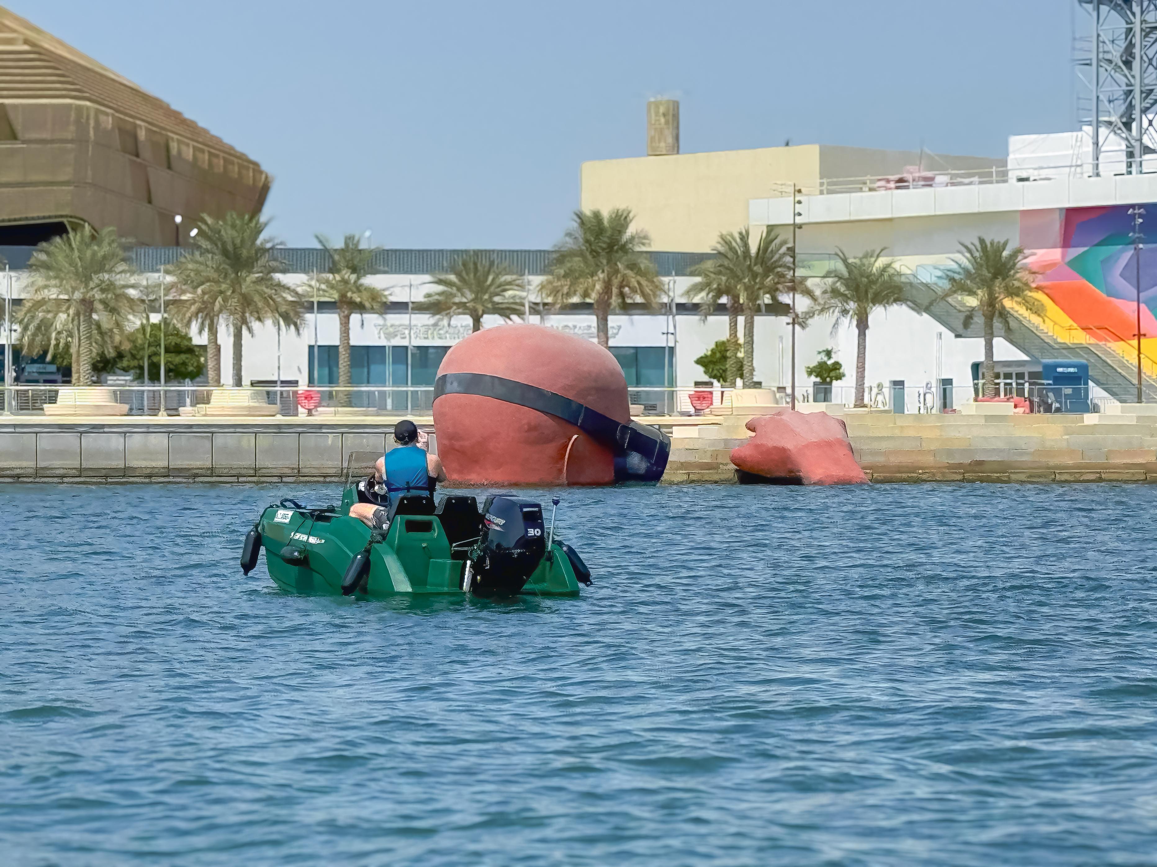 Yas Island Self-Drive Speedboat Tour with GPS Audio Guide