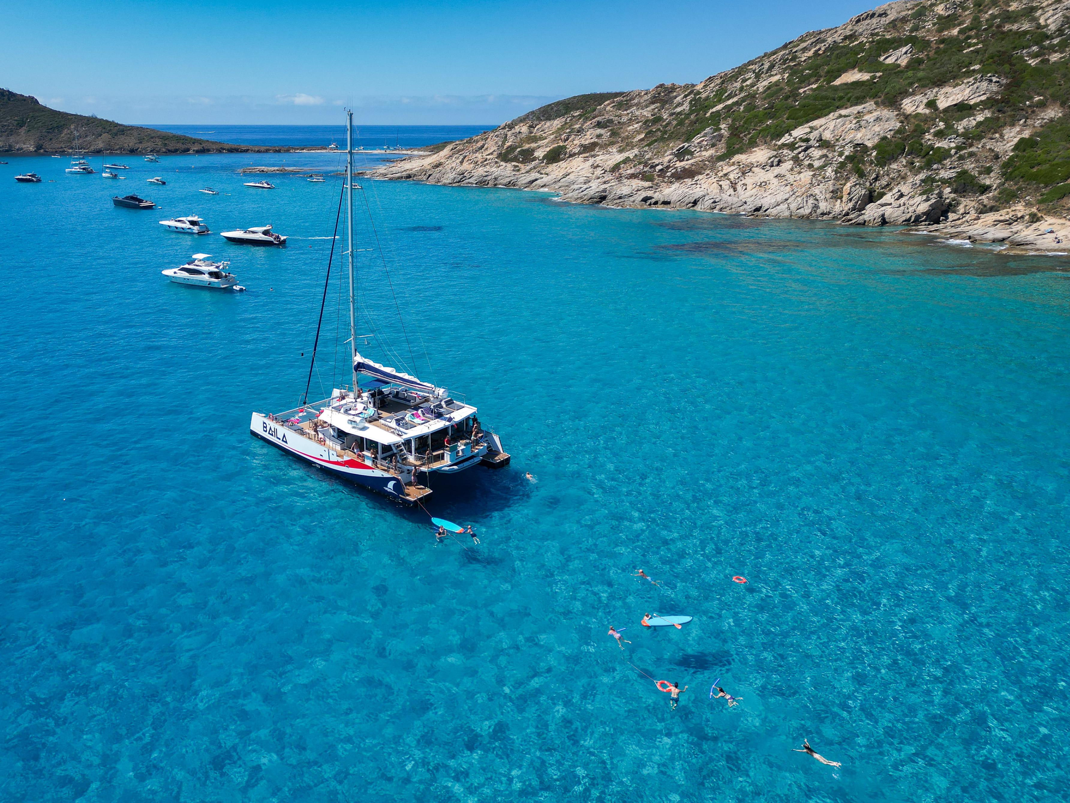 Full-Day Catamaran to Cap Taillat with Lunch