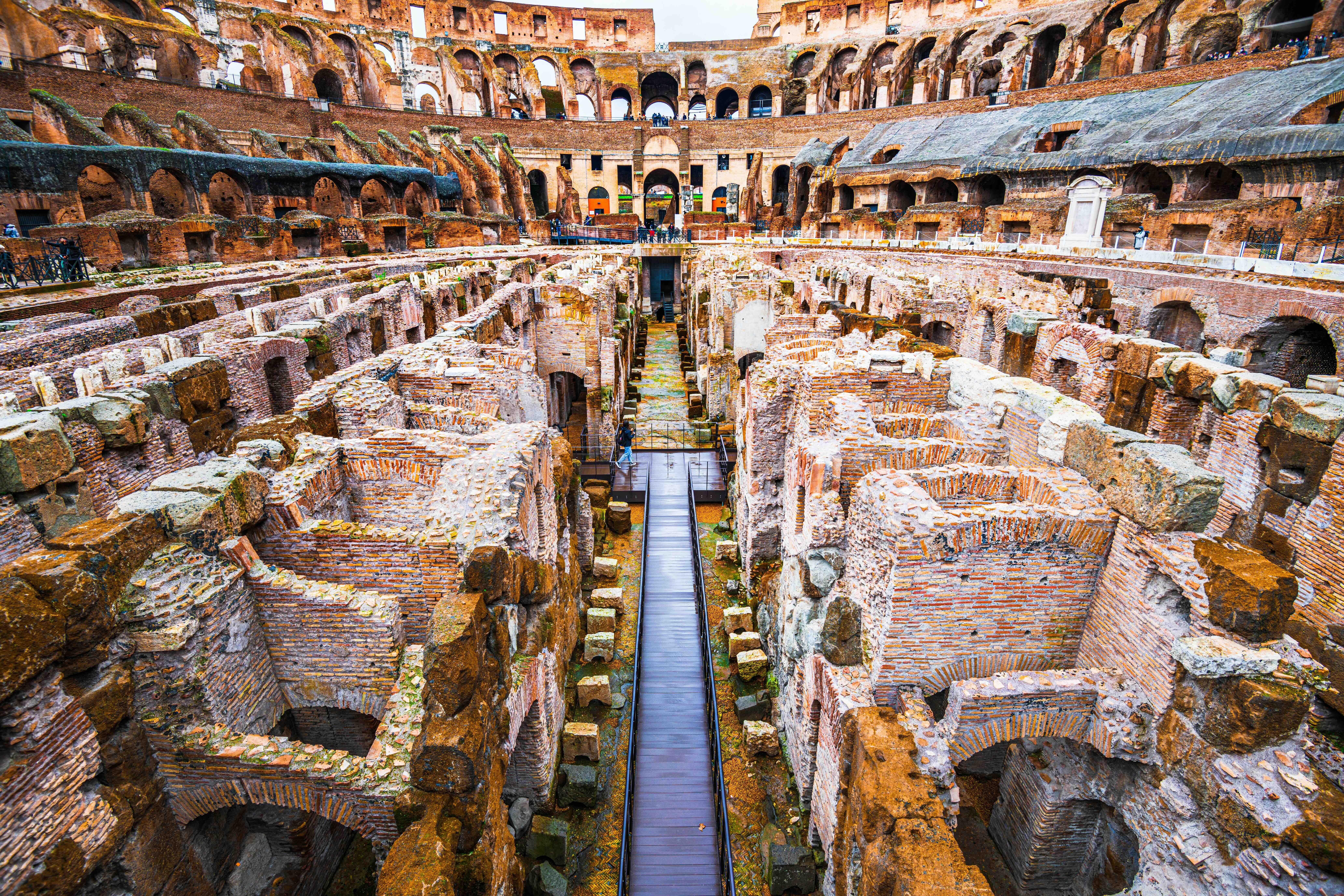 Rome: Colosseum Underground or Gladiator's Arena & Roman Forum Tour