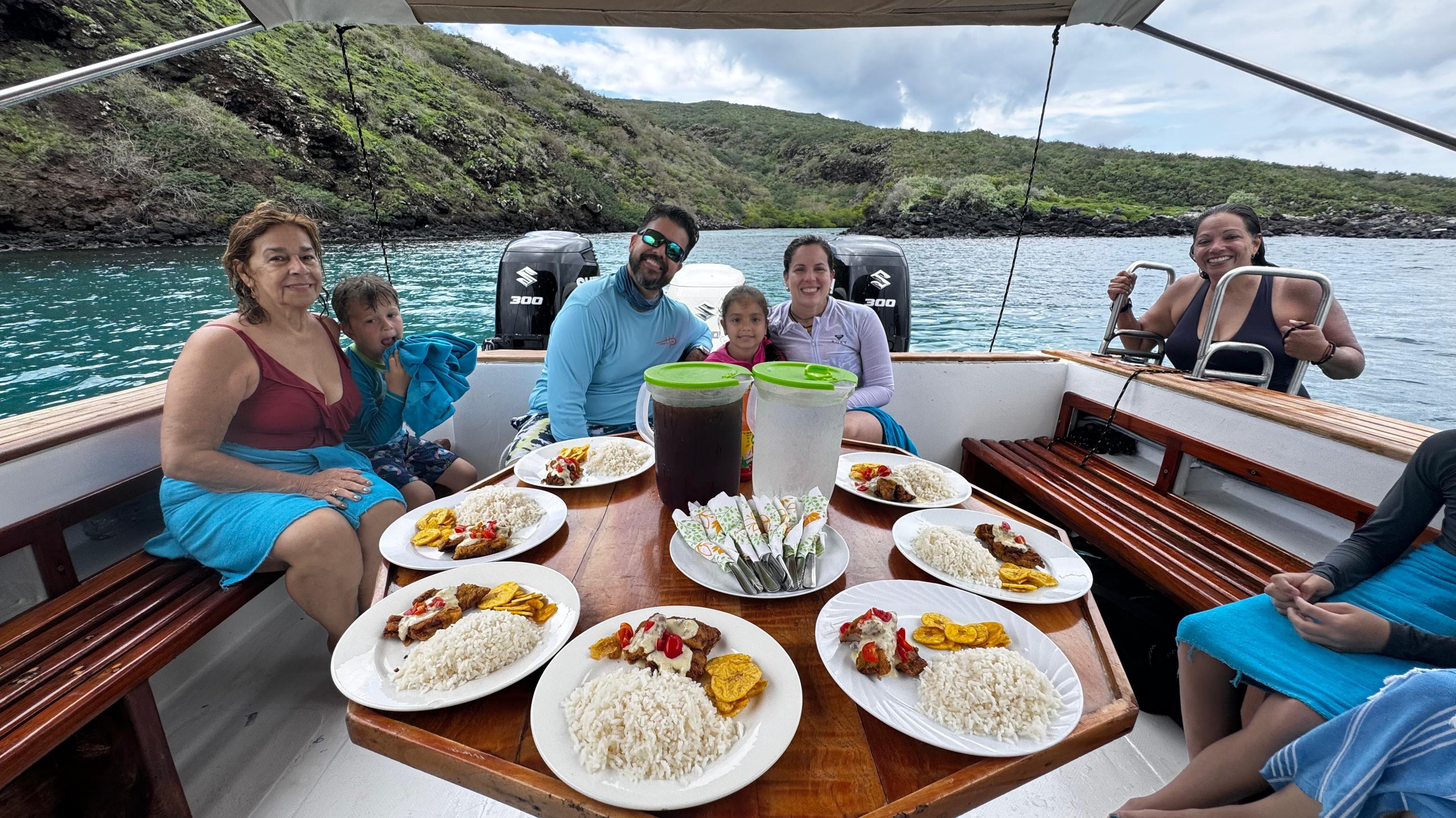 Santa Fe Island & Secret Beach Yacht Adventure
