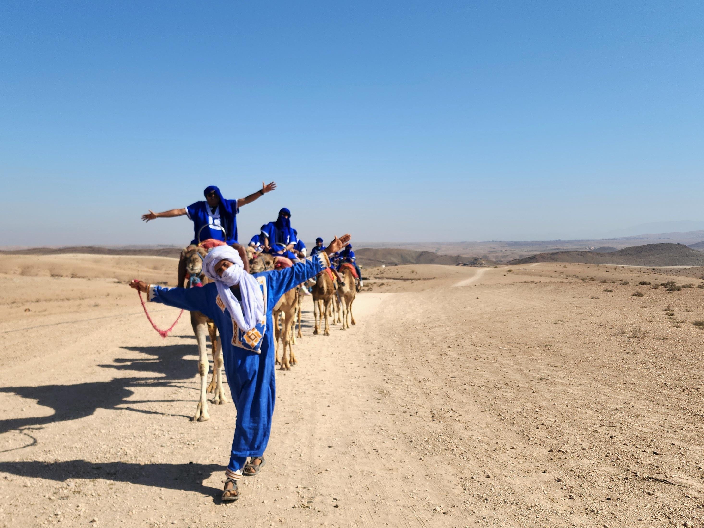 Agafay Desert Day Trip: Quad Biking, Camel Ride, Lunch & Pool
