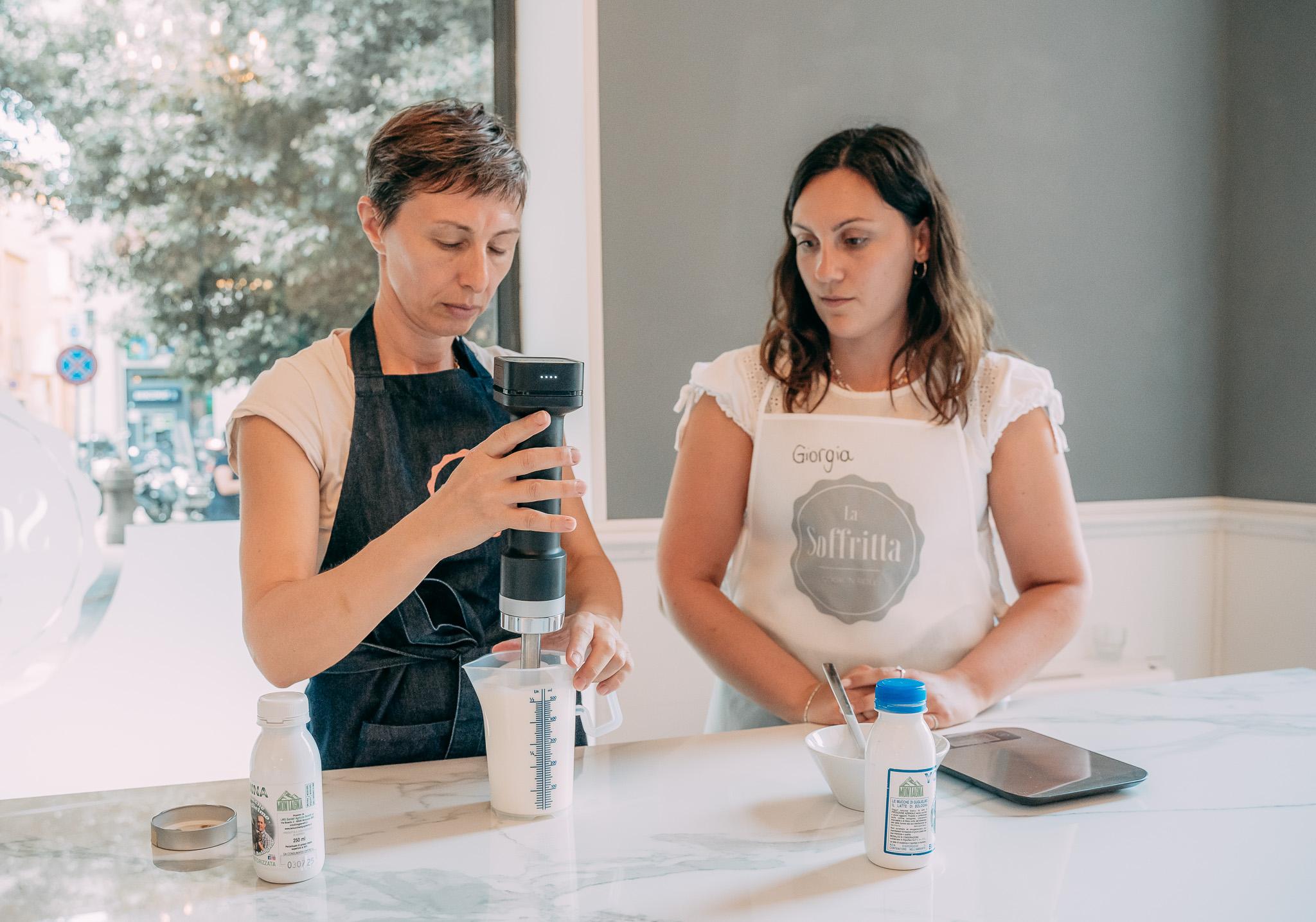 gelato making class in Bologna — photo 9