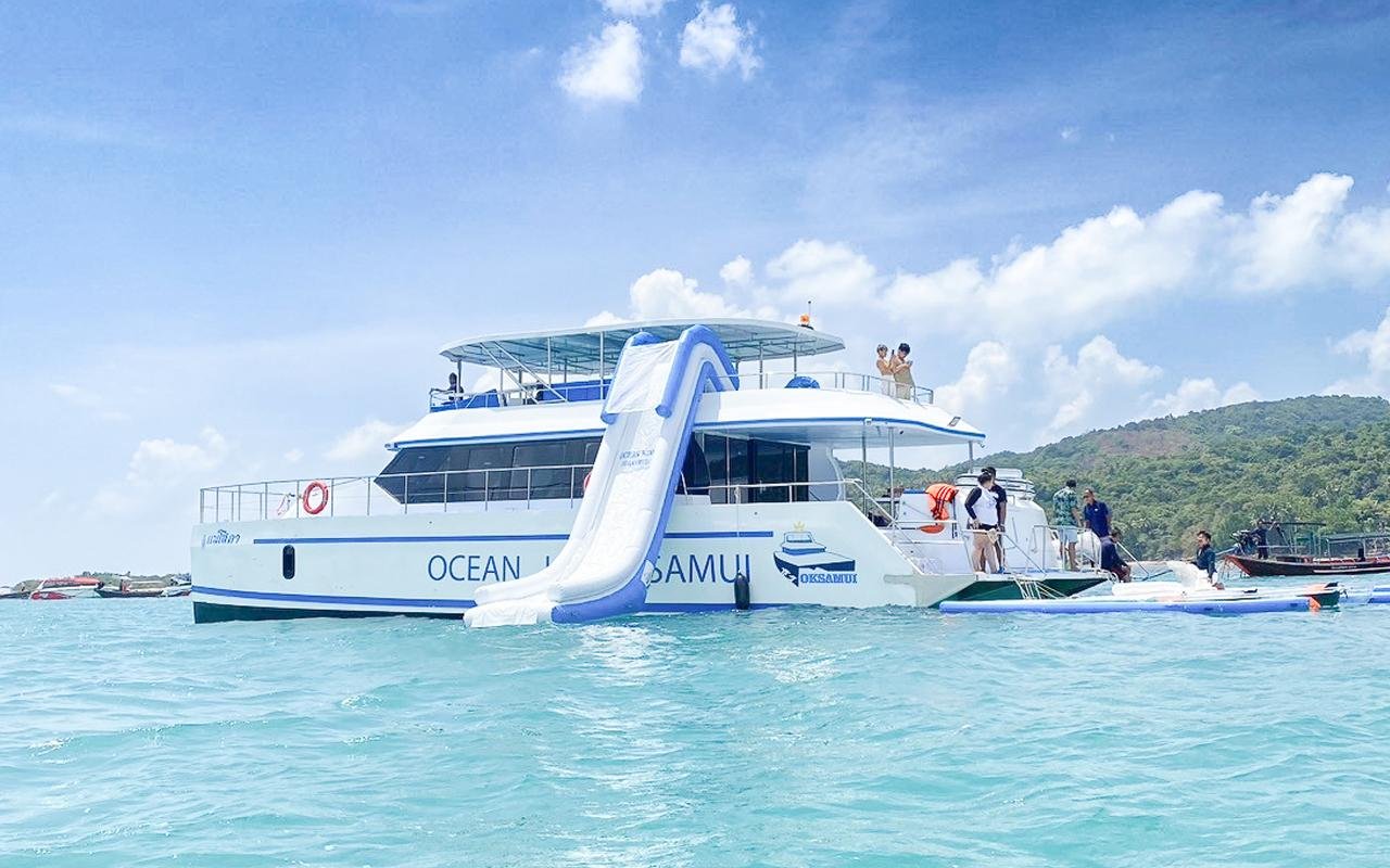 Koh Tan & Koh Madsum Catamaran Adventure