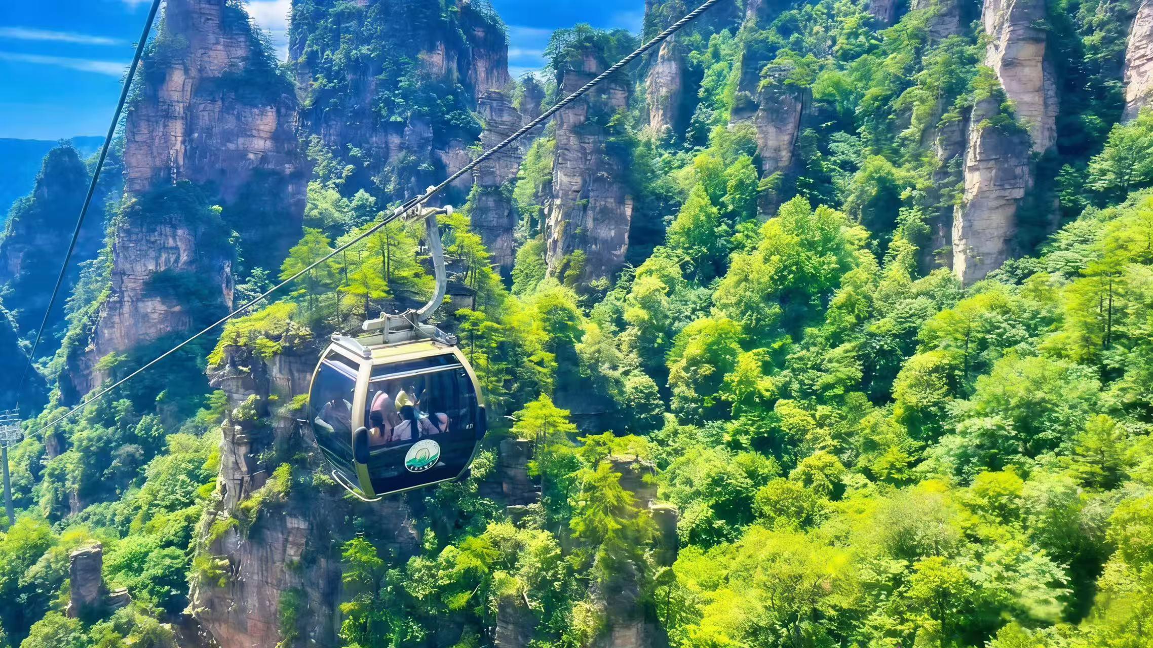 Zhangjiajie Glass Bridge, Avatar Mountains & Cable Car Full-Day Tour