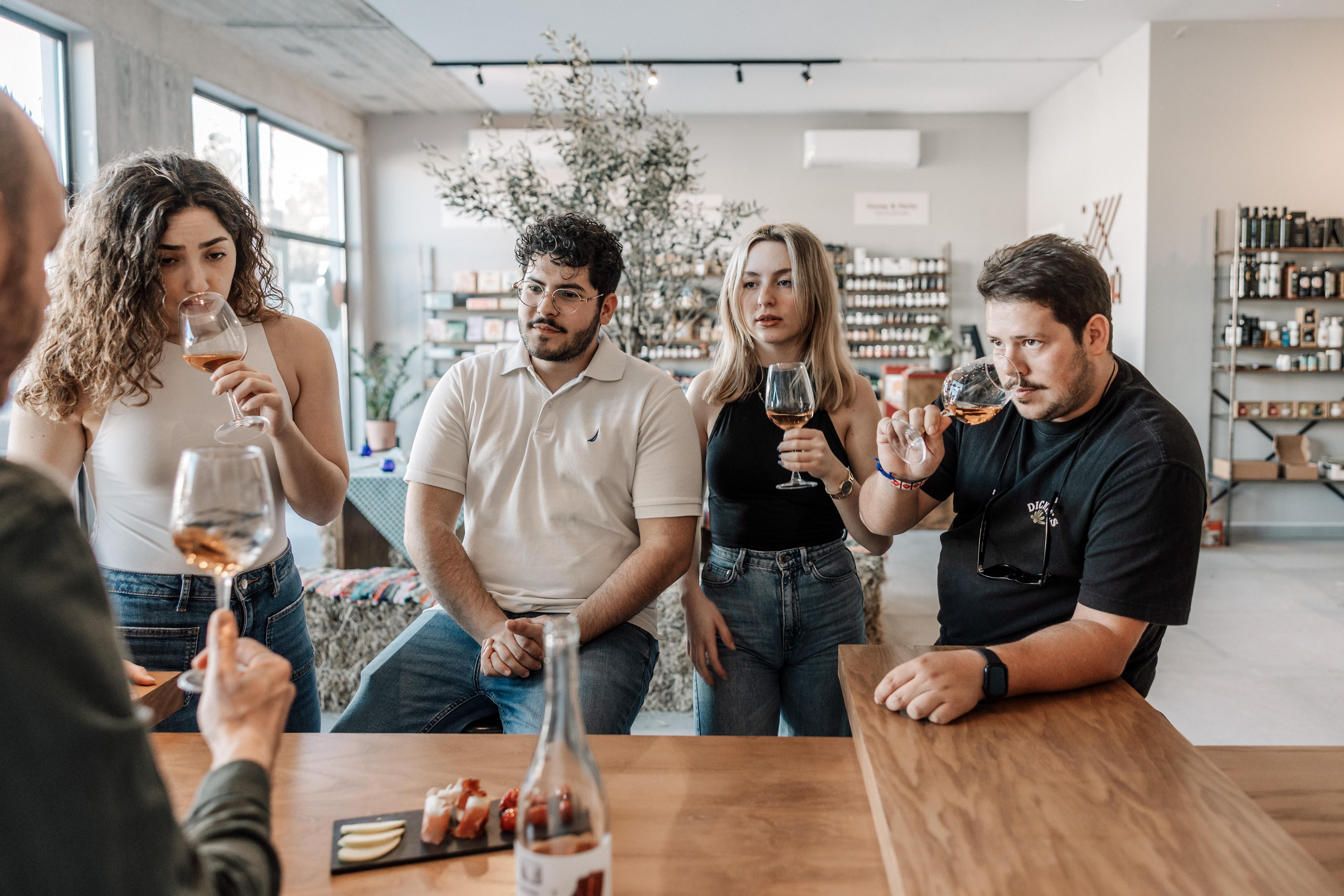 Greek Wine Tasting with 5 Native Varieties