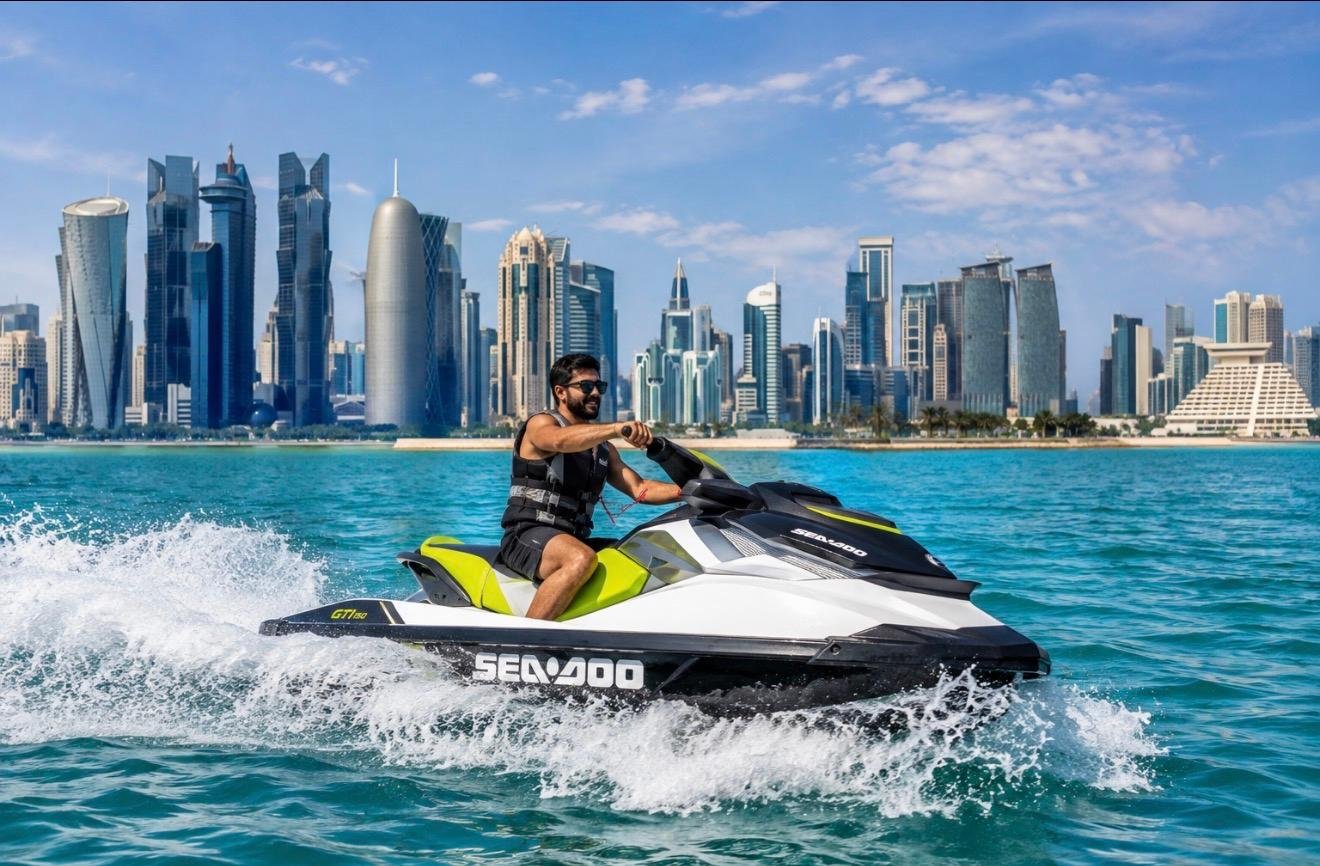 Doha Jet Ski Adventure on the Arabian Gulf