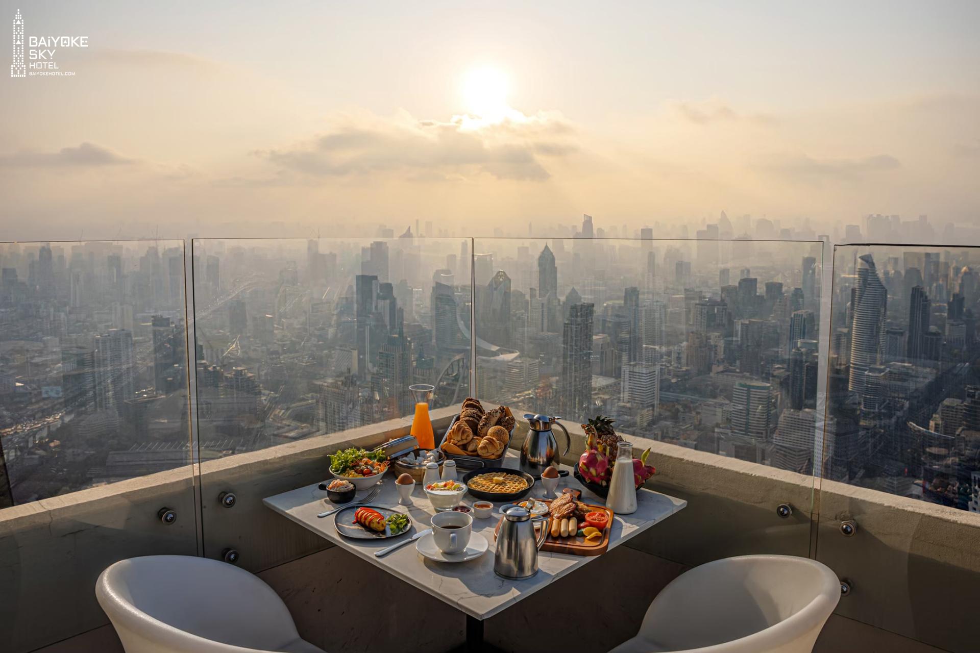 Baiyoke Sky Tower Breakfast with Observation Deck Access