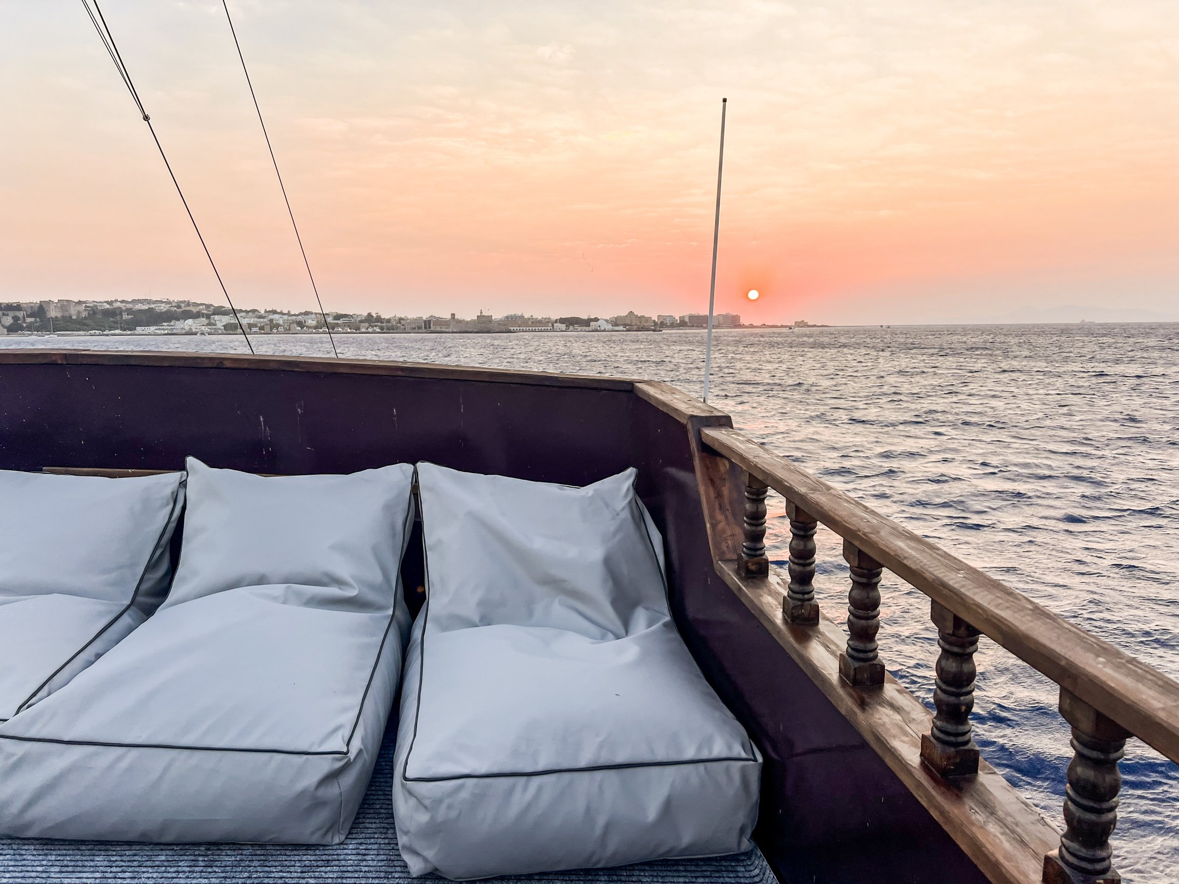 Rhodes Sunset Cruise with Greek BBQ & Unlimited Drinks