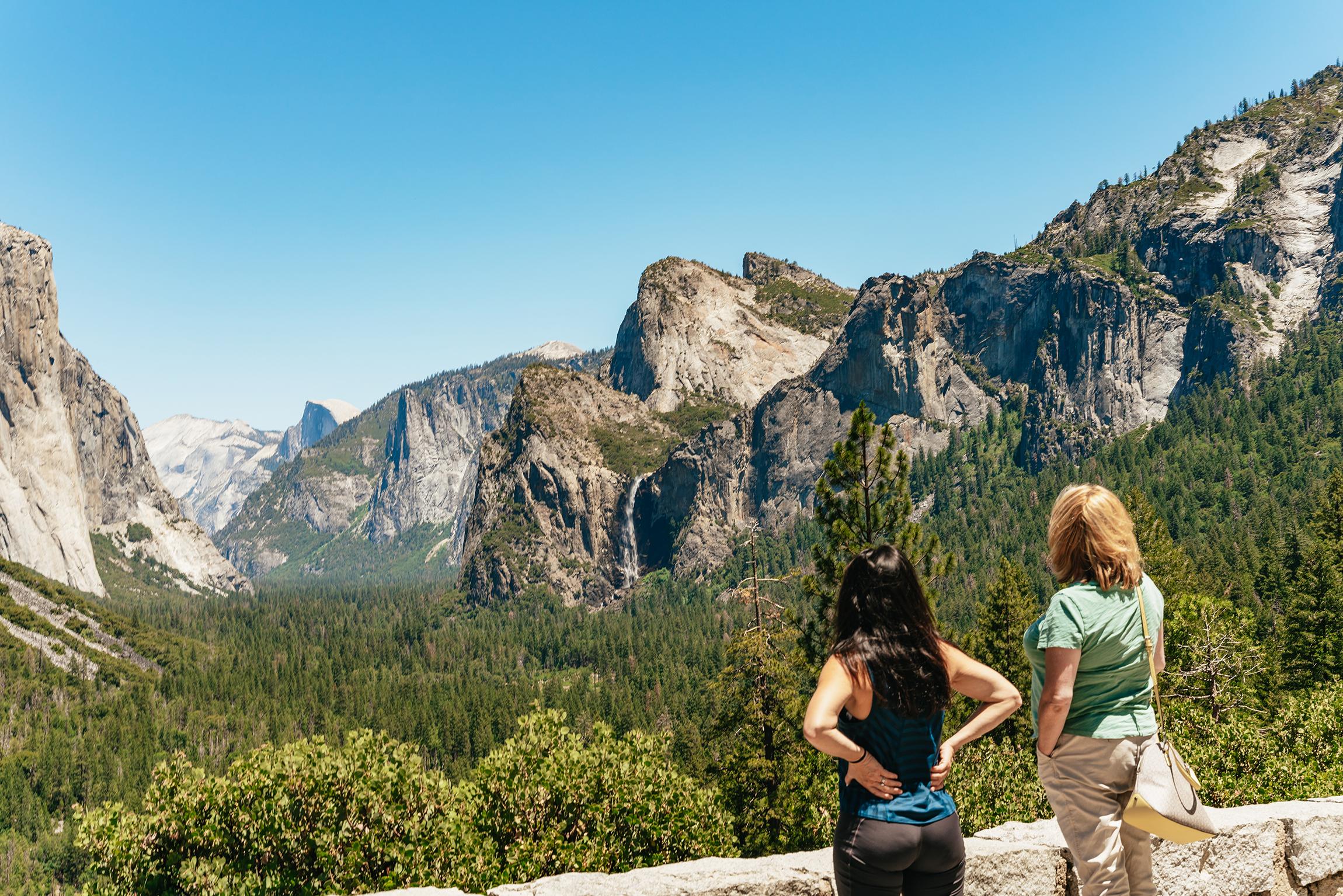 Yosemite National Park granite cliffs and waterfalls seen on a day trip from San Francisco — image 2