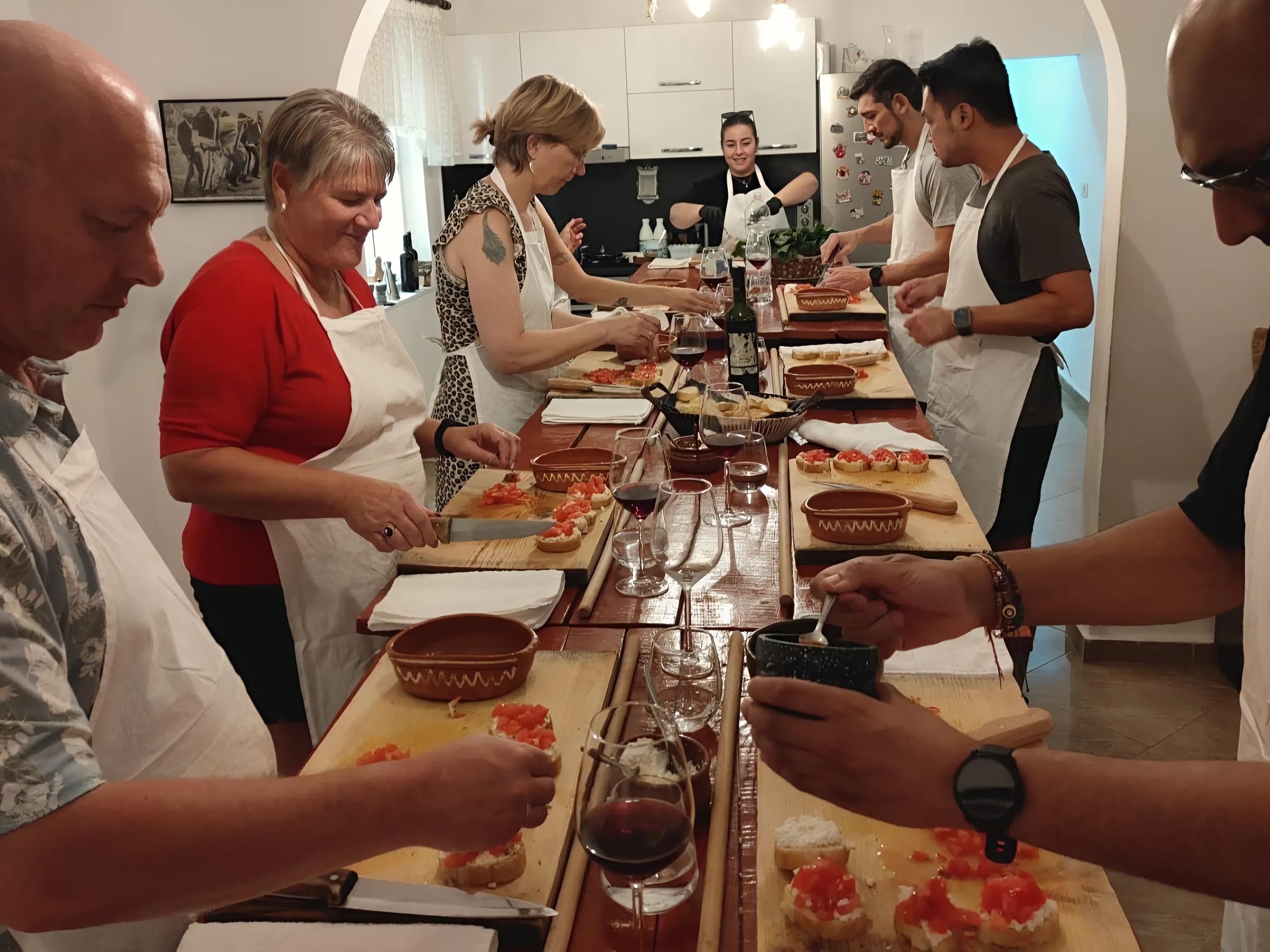 Albanian Cooking Class with Wine & Raki in Tirana
