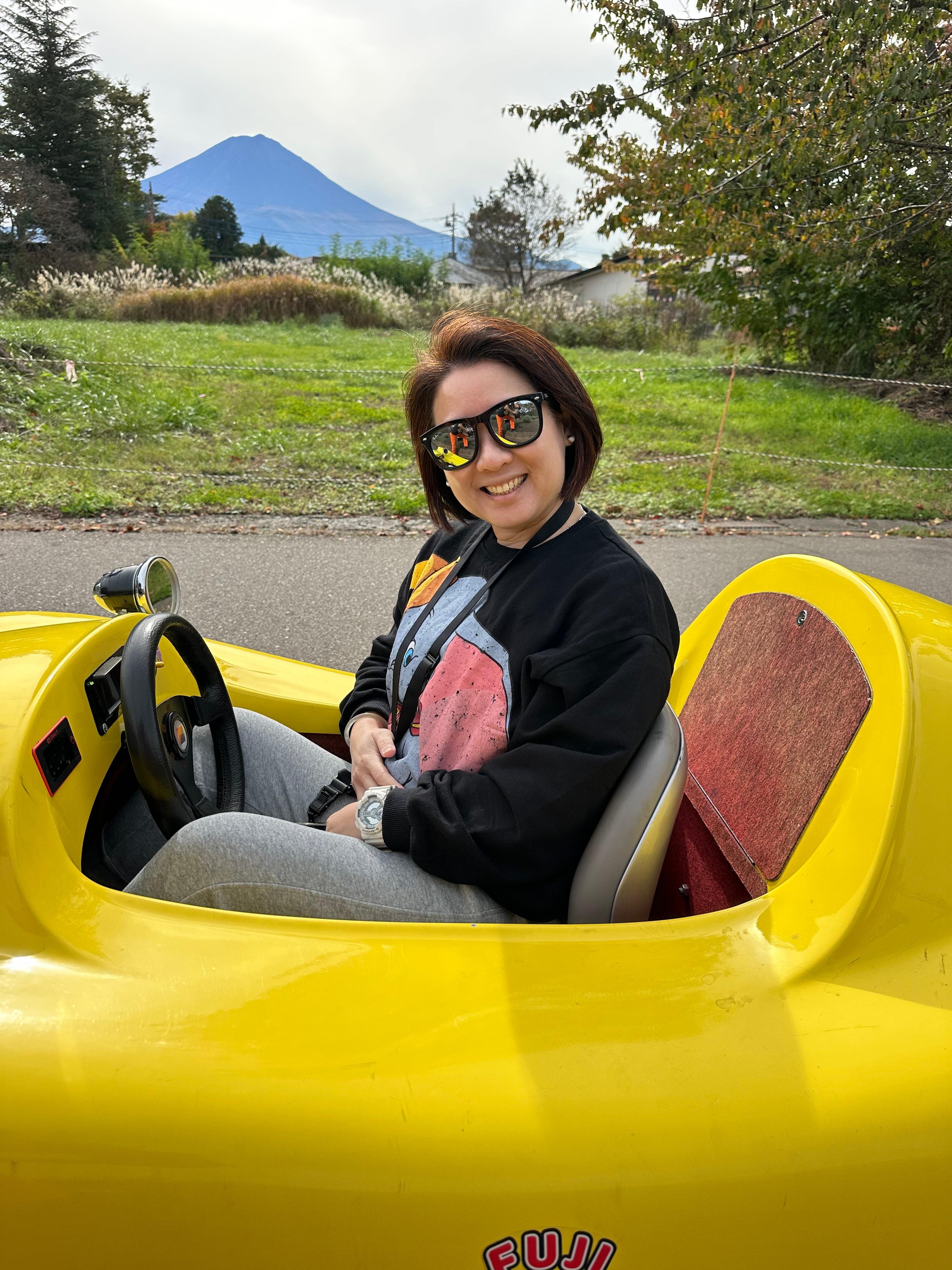 Lake Kawaguchiko Electric Mini Car Guided Tour