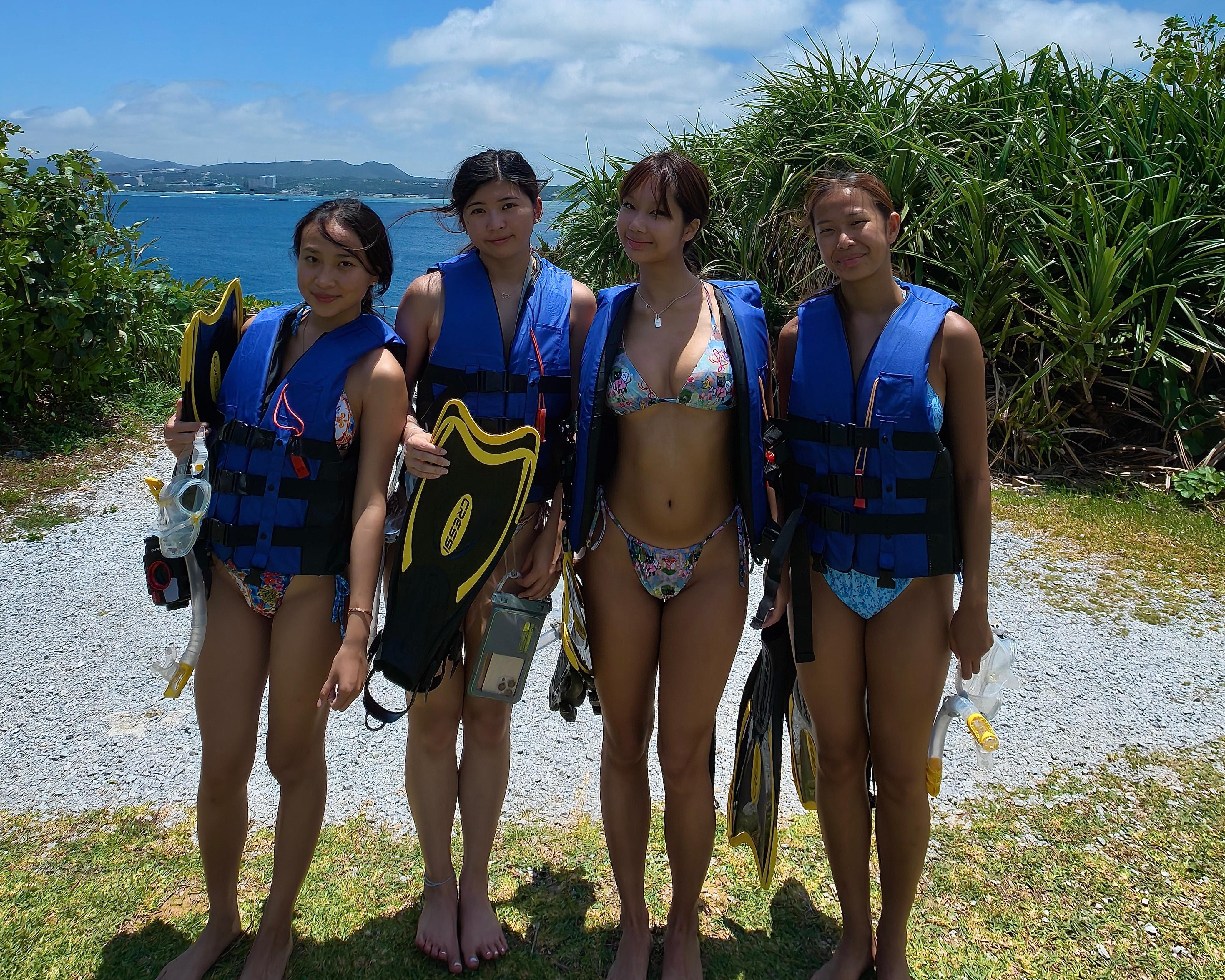 Blue Cave Okinawa snorkelling at Cape Maeda, Onna Village — image 14