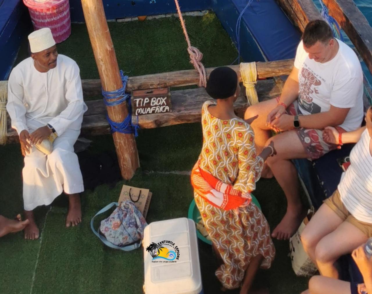 Zanzibar Sunset Dhow Cruise with Live Music from Stone Town