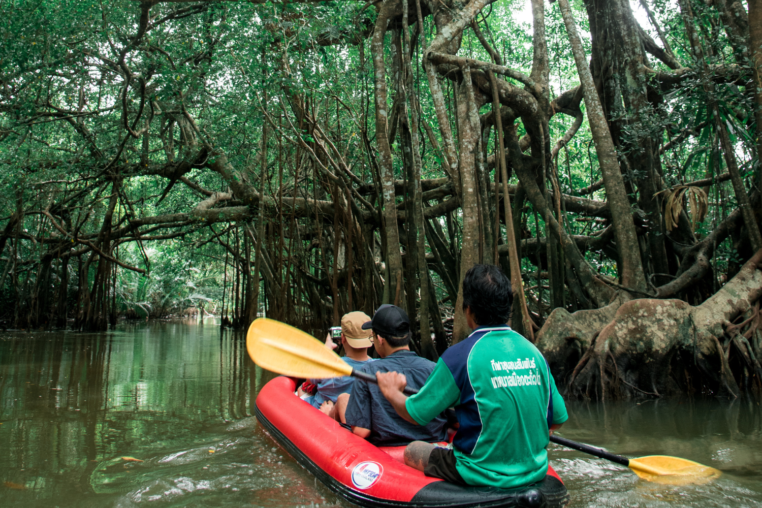 Little Amazon Canoe Adventure & National Park Waterfall