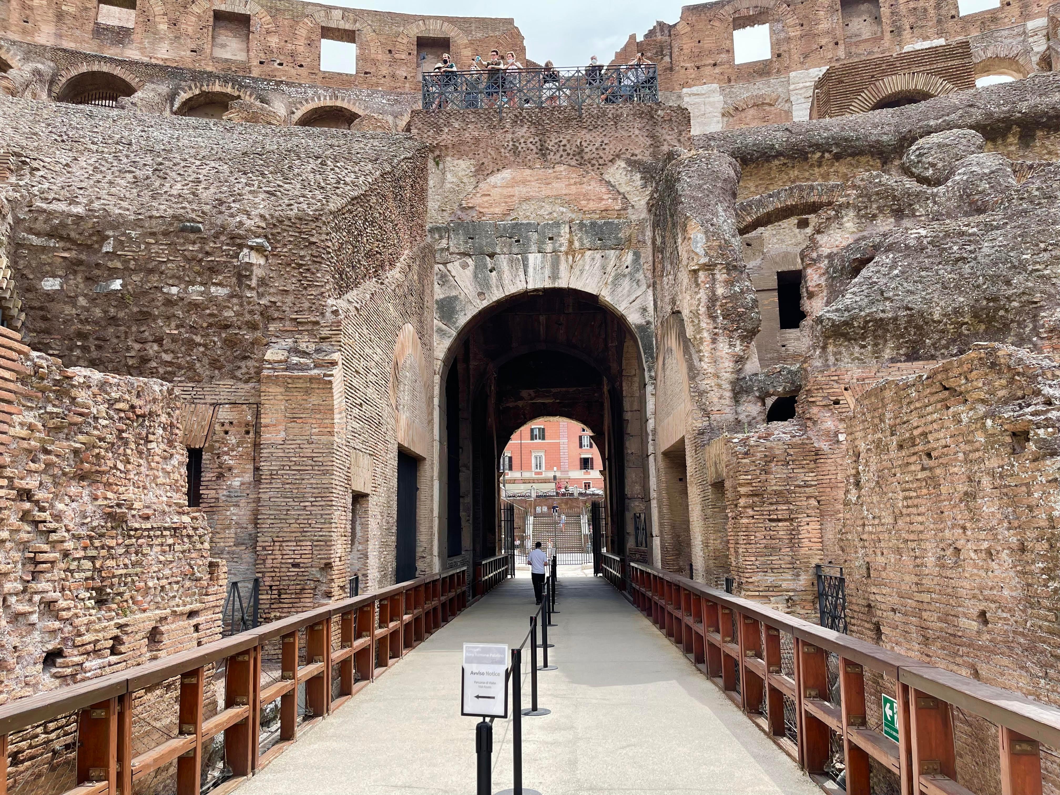 Colosseum Arena Floor & Underground Access Tour
