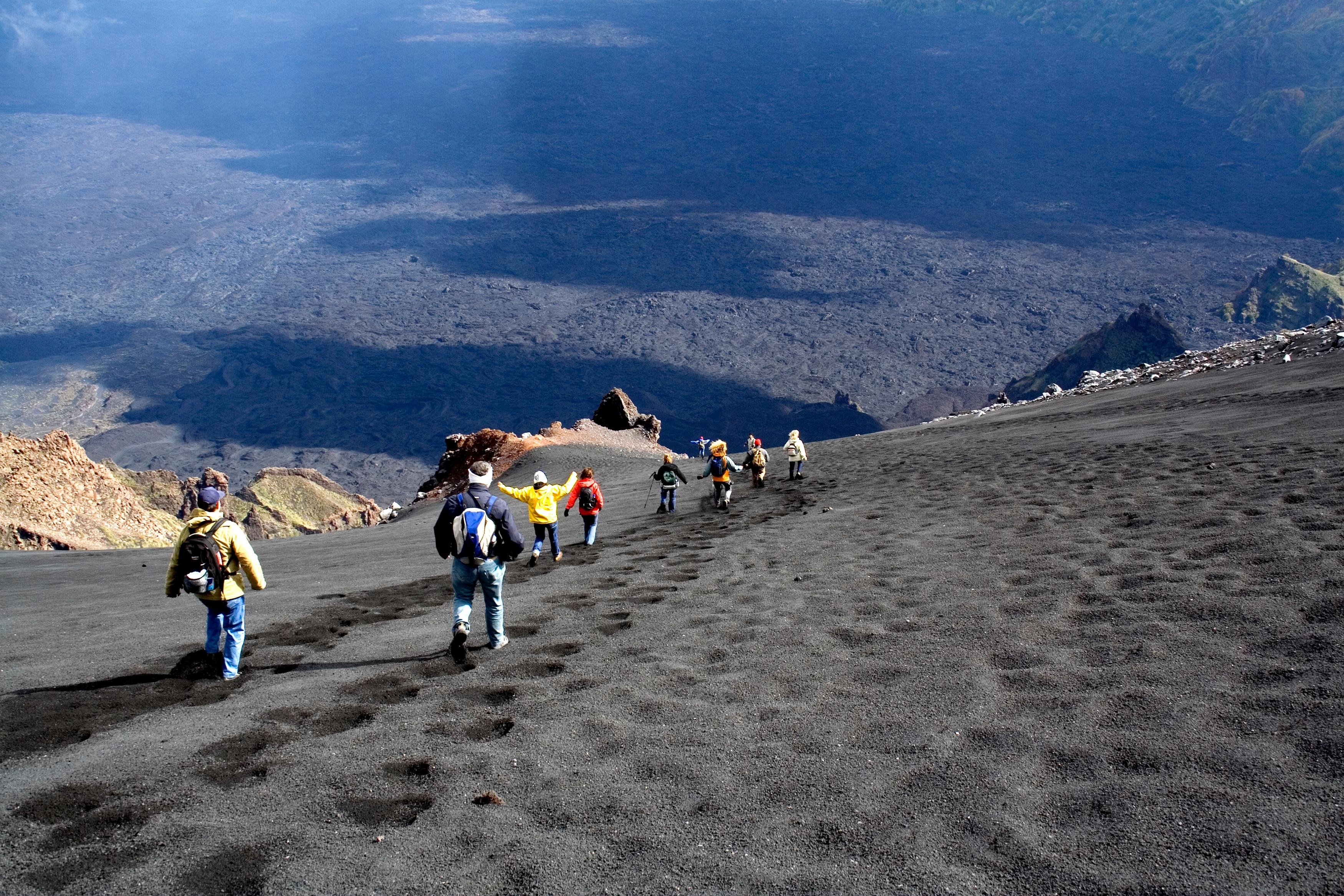 Mount Etna Summit Trek to 3,000m with Cable Car & Drone Video