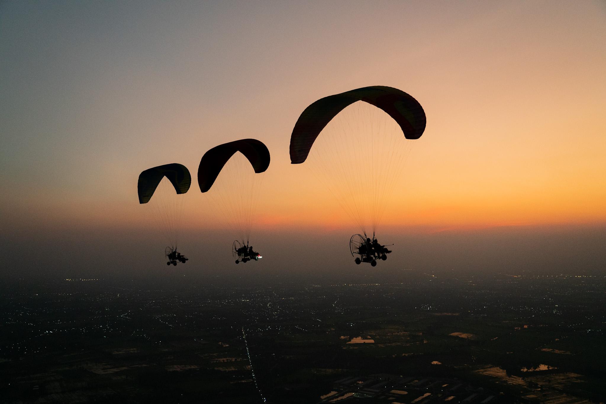 Chiang Mai Sunrise or Sunset Paramotor Flight