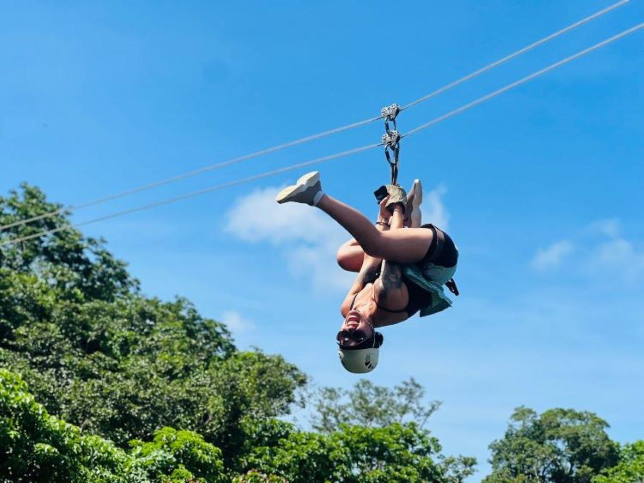 Fiji Zipline Adventure & Biausevu Waterfall Experience