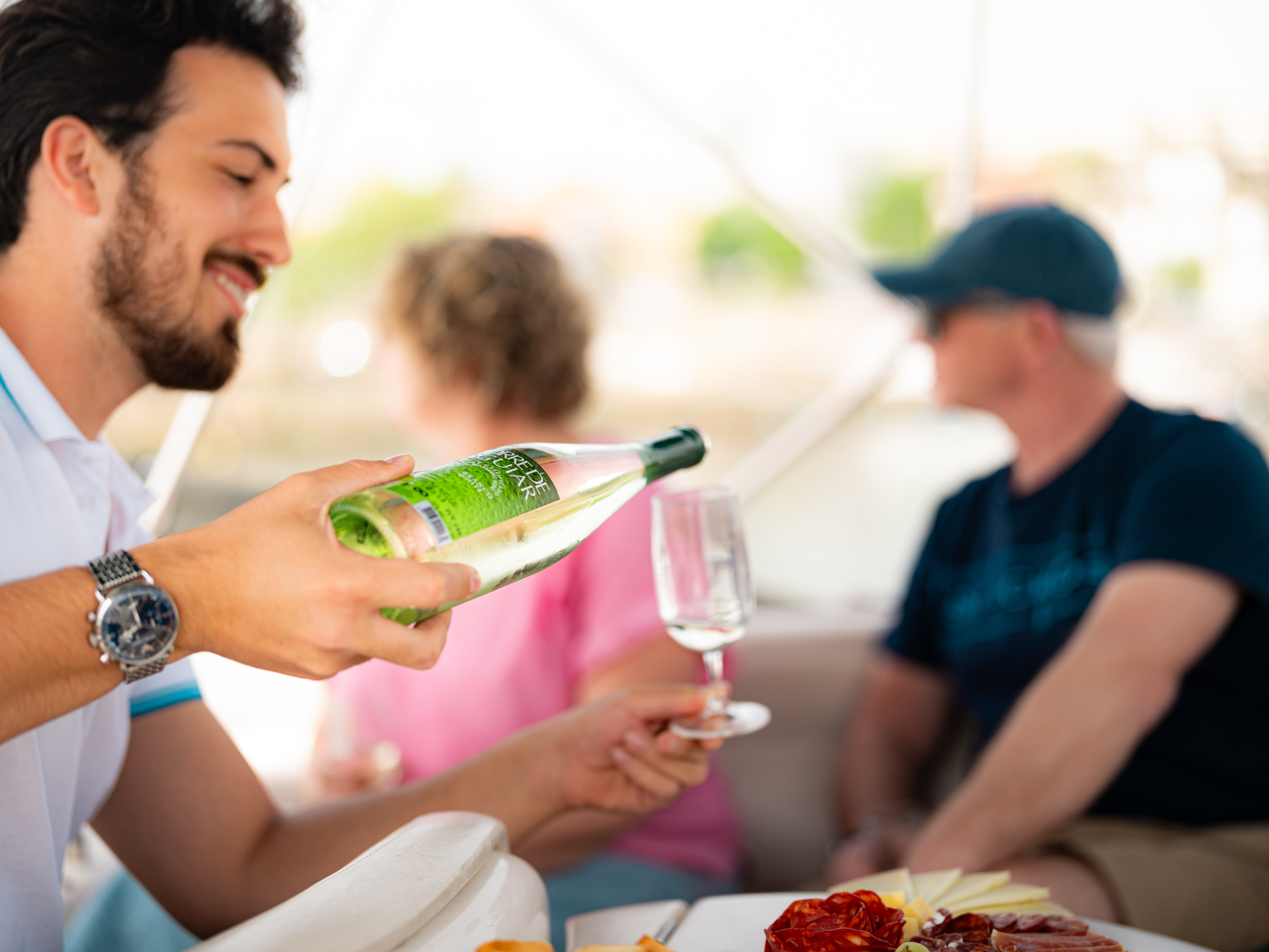 Porto Private Yacht Experience on the Douro with Wine & Snacks
