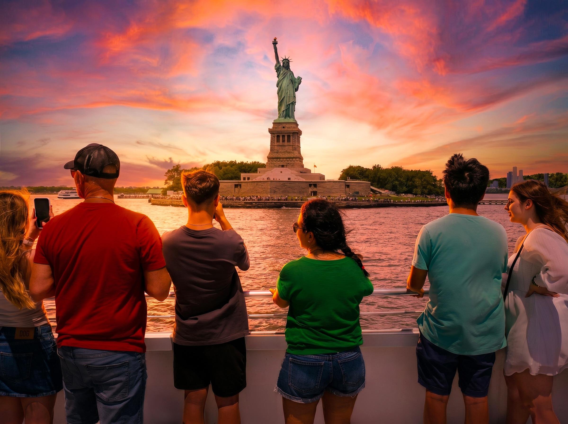 NYC Golden Hour Sunset Cruise (2hr)