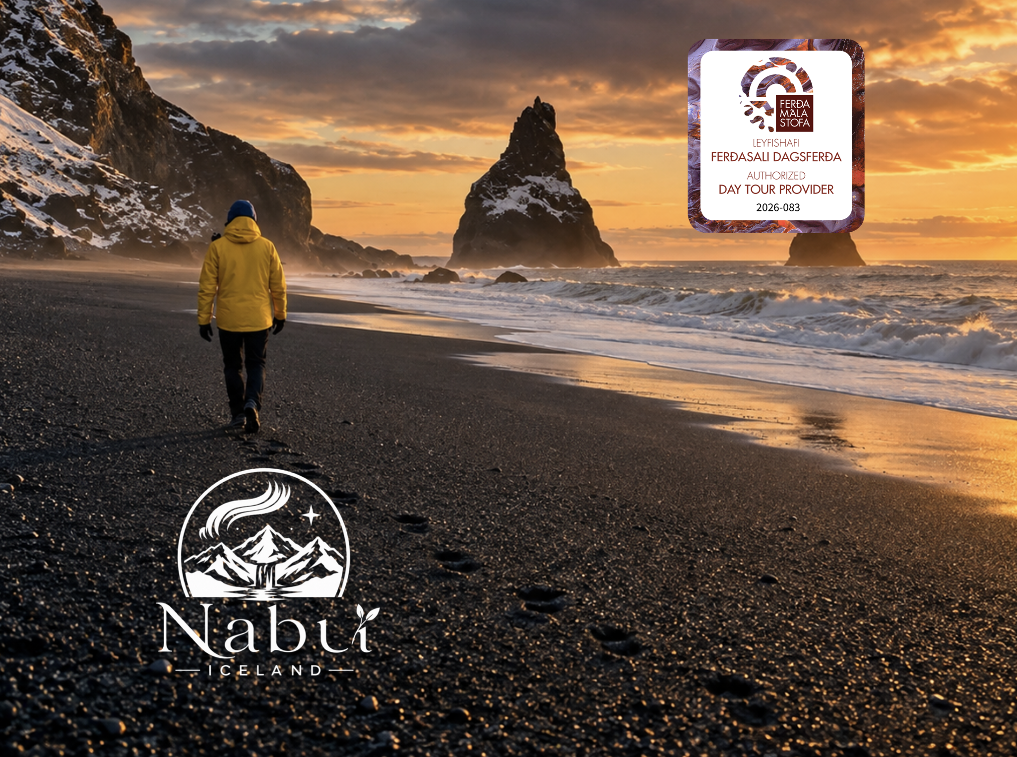 Private South Coast Tour: Waterfalls, Glacier & Black Sand Beach