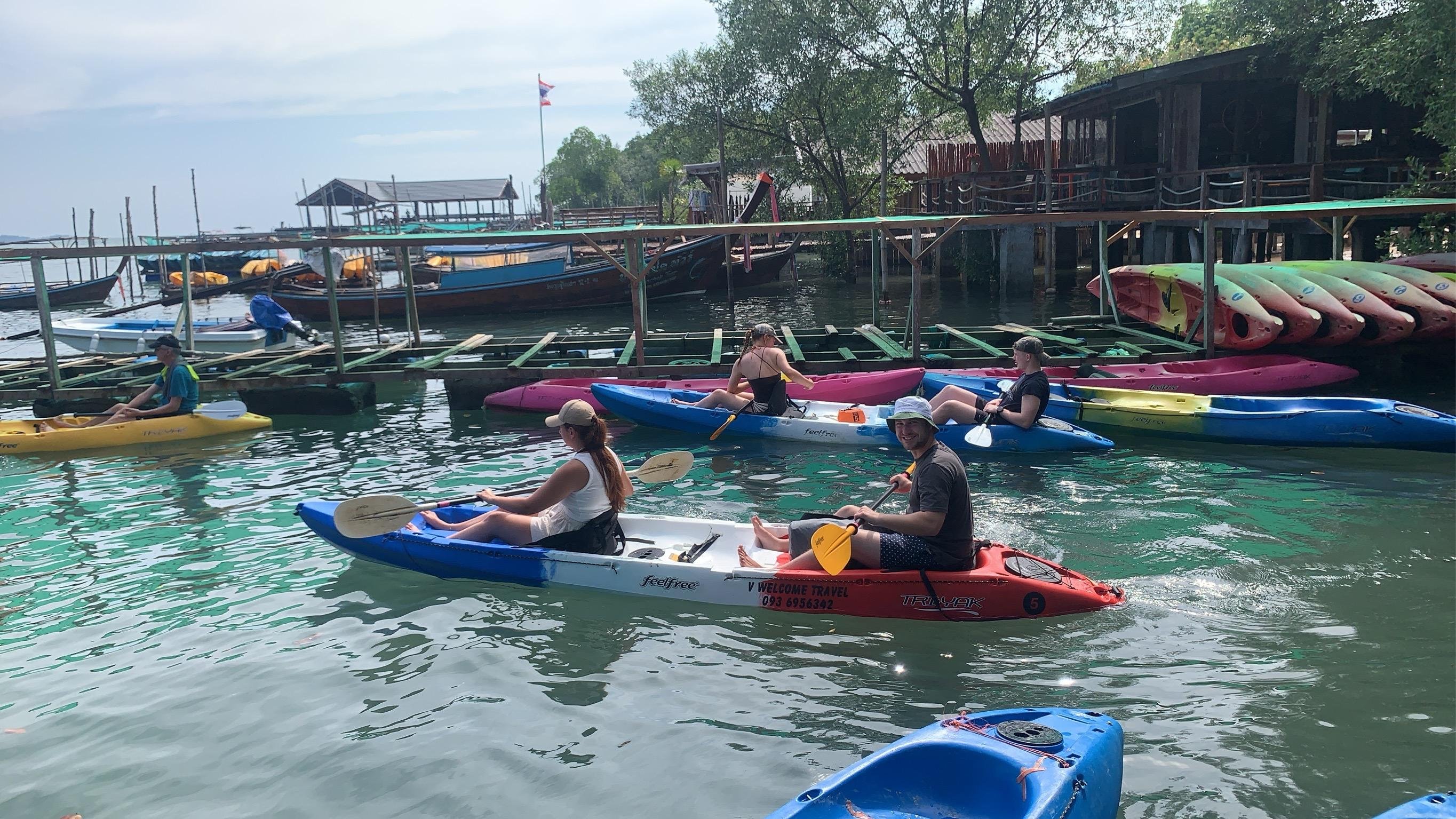 Ao Thalane Mangrove Kayaking Adventure with Hotel Pickup