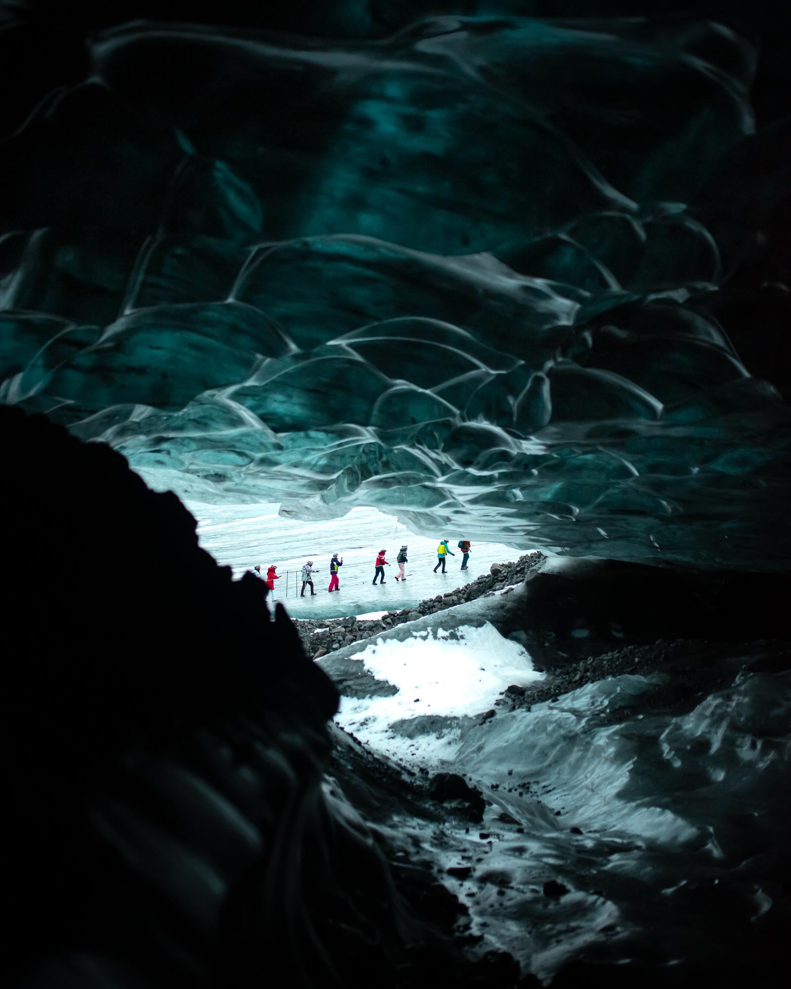 From Jökulsárlón: Vatnajökull Glacier Blue Ice Cave Tour