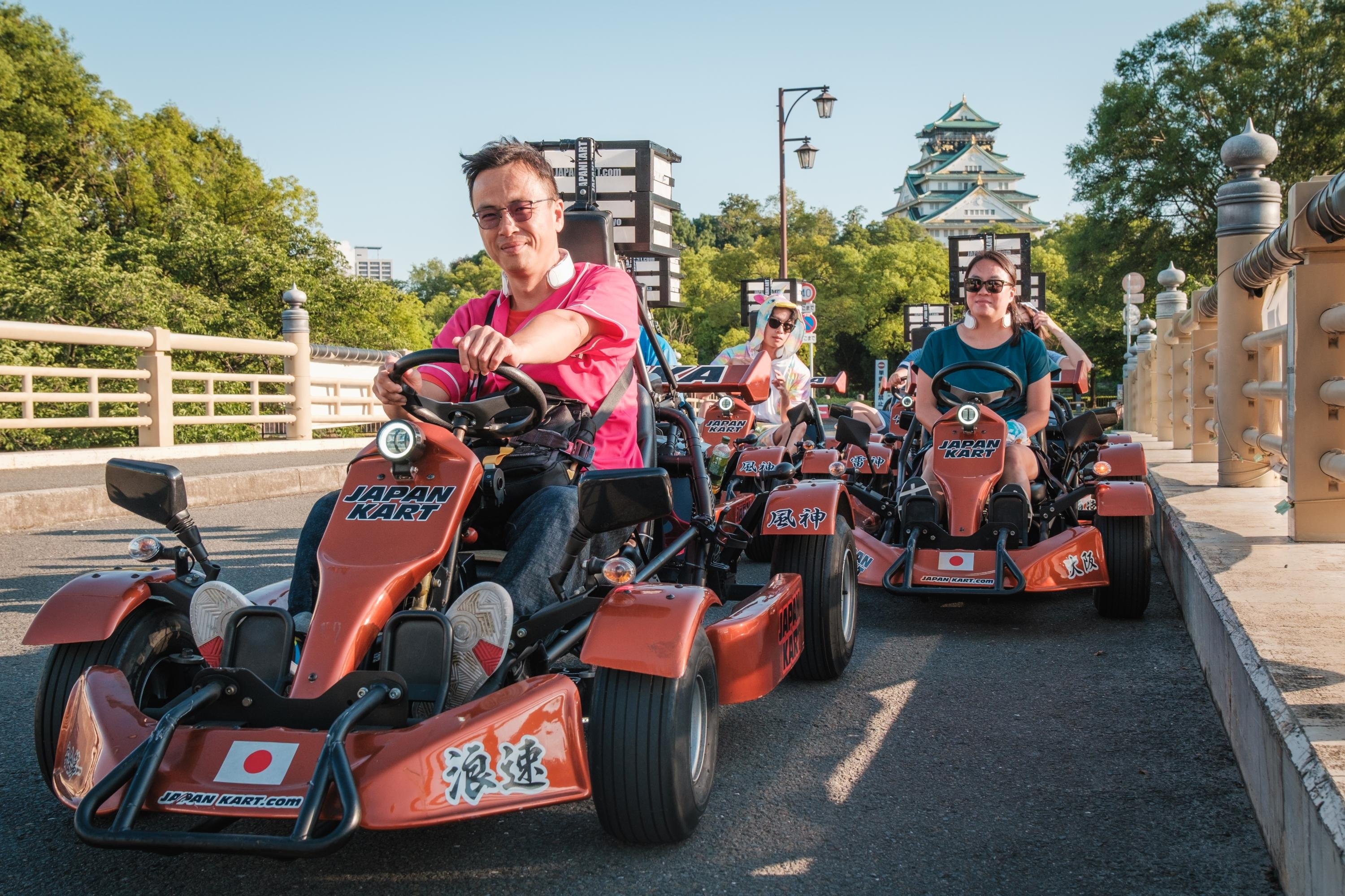 Osaka Street Go-Kart Tour with Guide