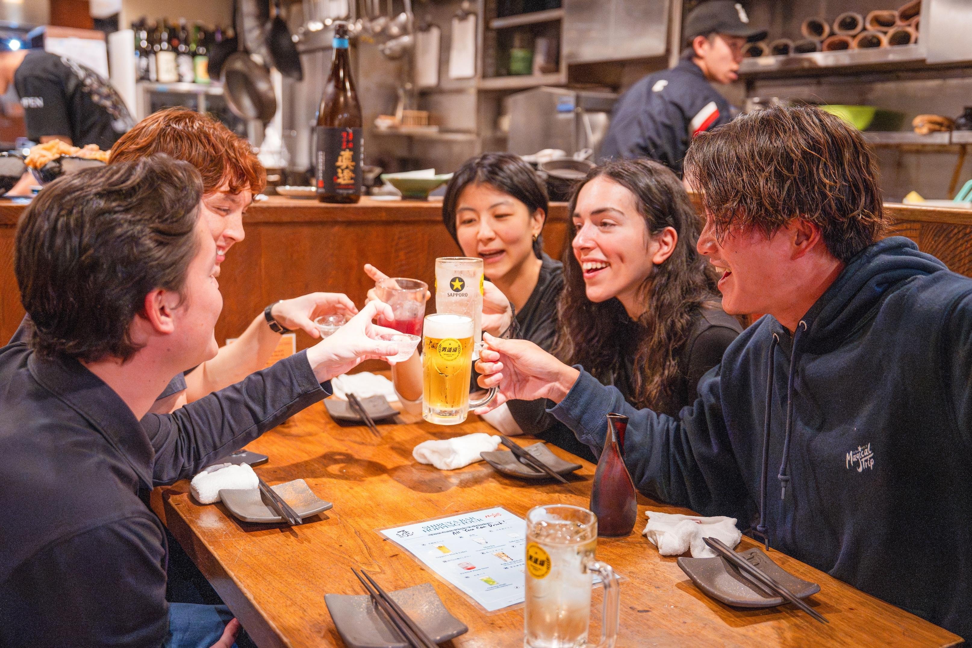 Shibuya Izakaya Night Tour — Drink Like a Tokyo Local