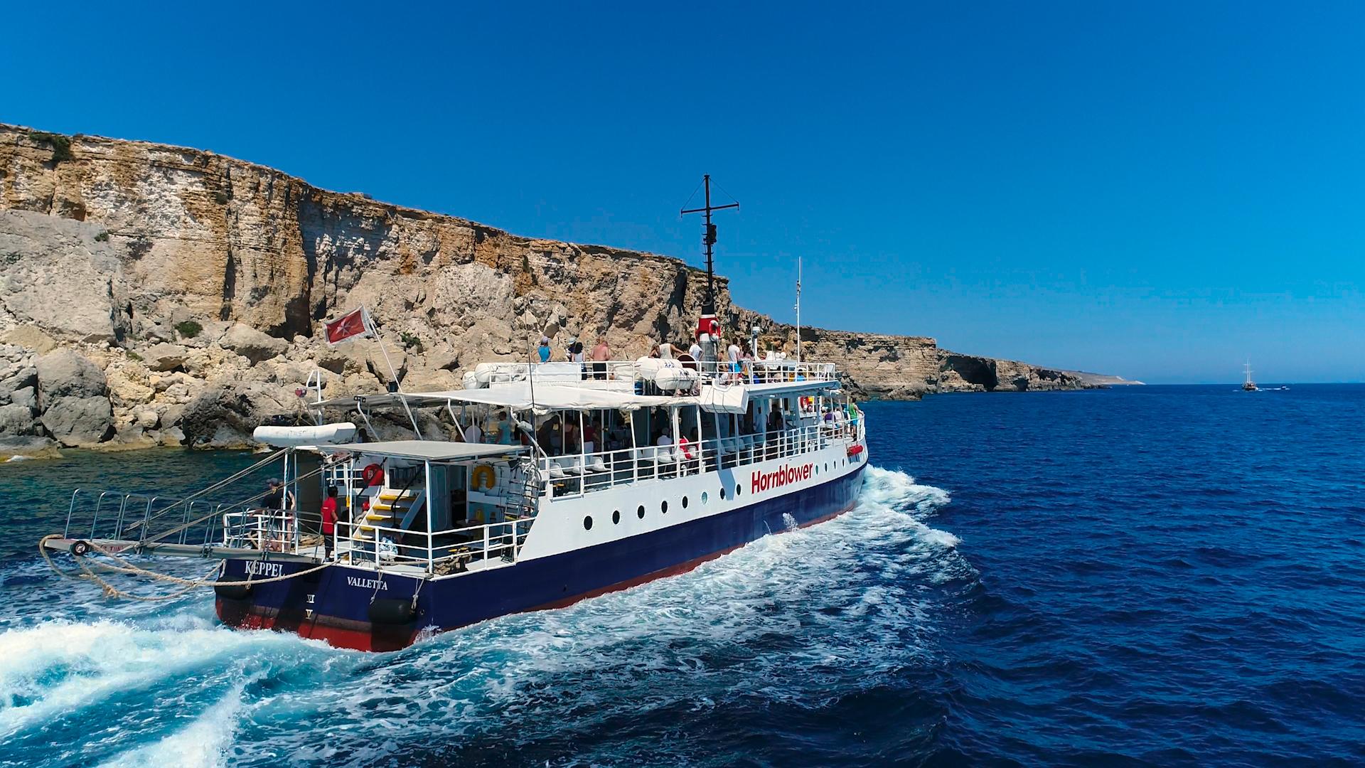Blue Lagoon & Comino Island Cruise with Waterslide