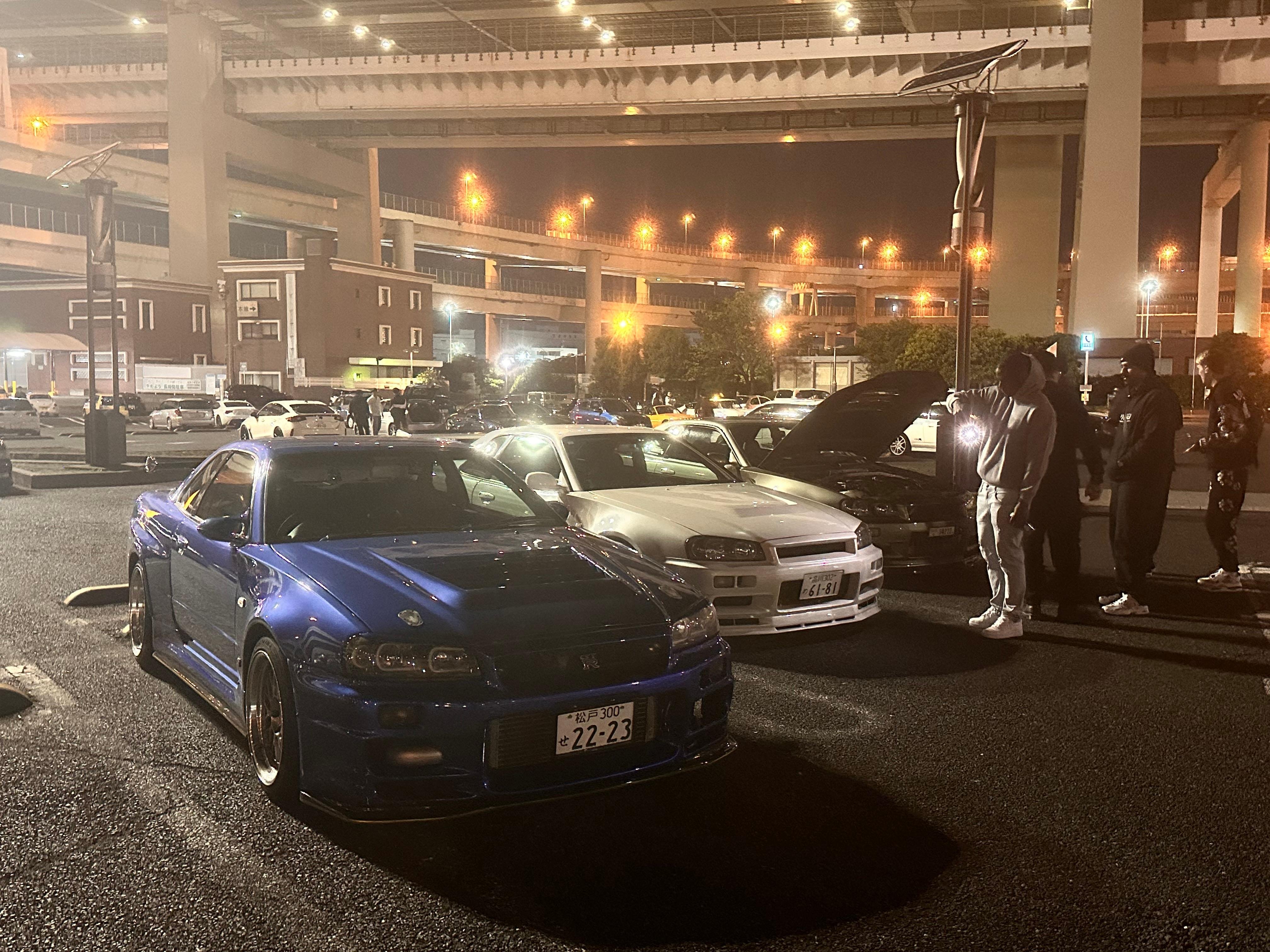 Tokyo Global Car Club: Daikoku & Umihotaru Car Meet Tour