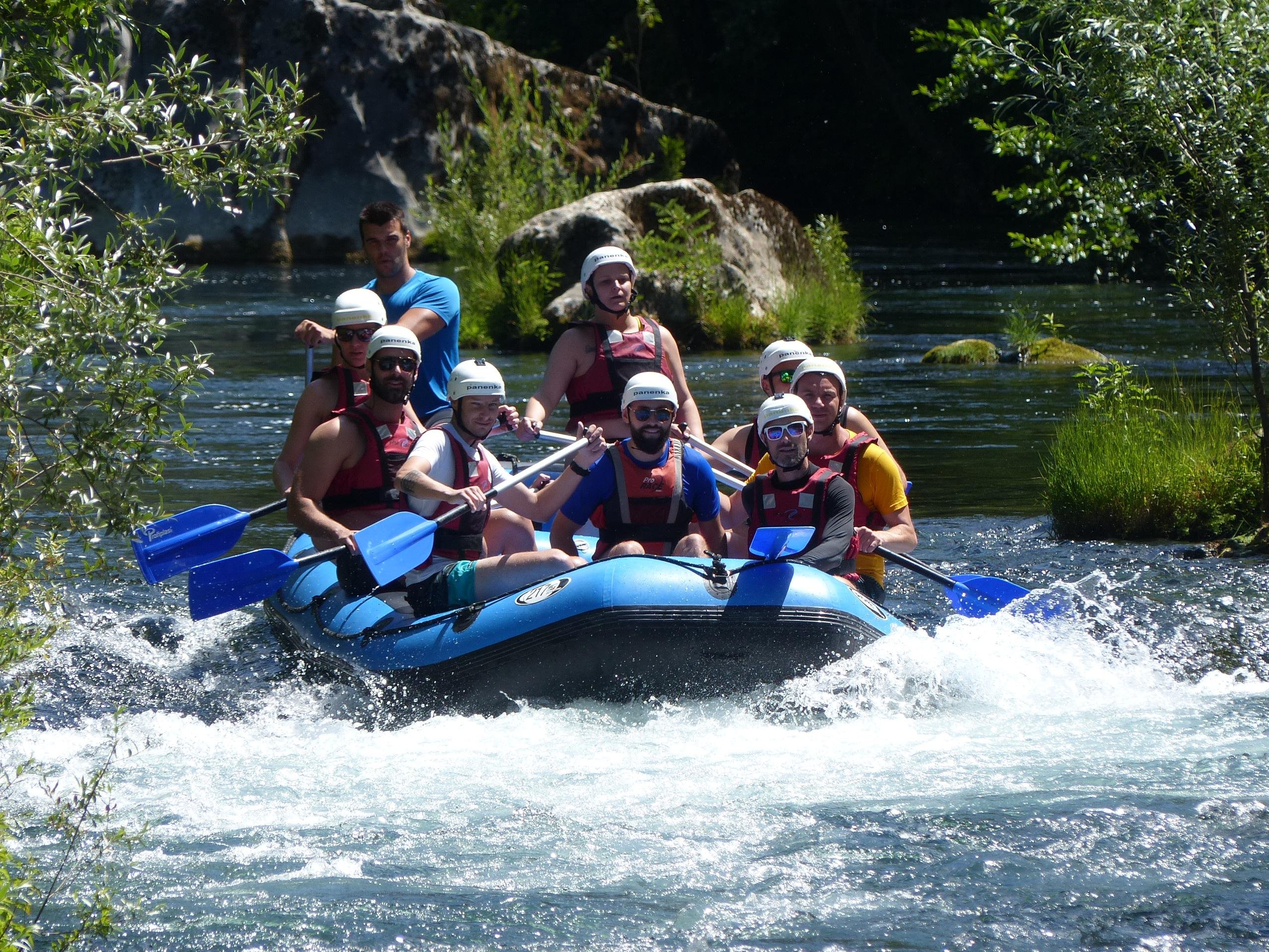 Cetina River Rafting & Cliff Jumping Adventure from Omiš
