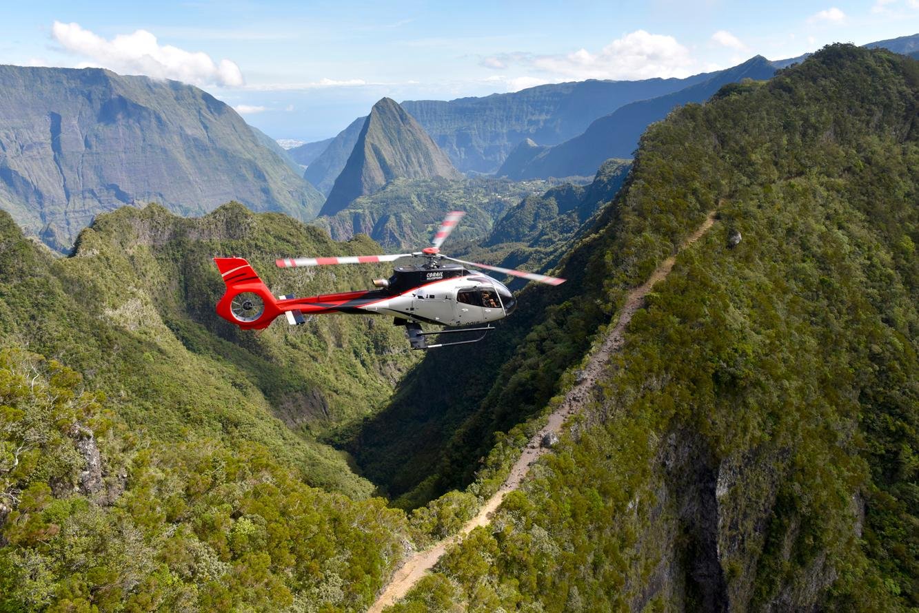 Réunion Island Helicopter Tour from Saint-Gilles