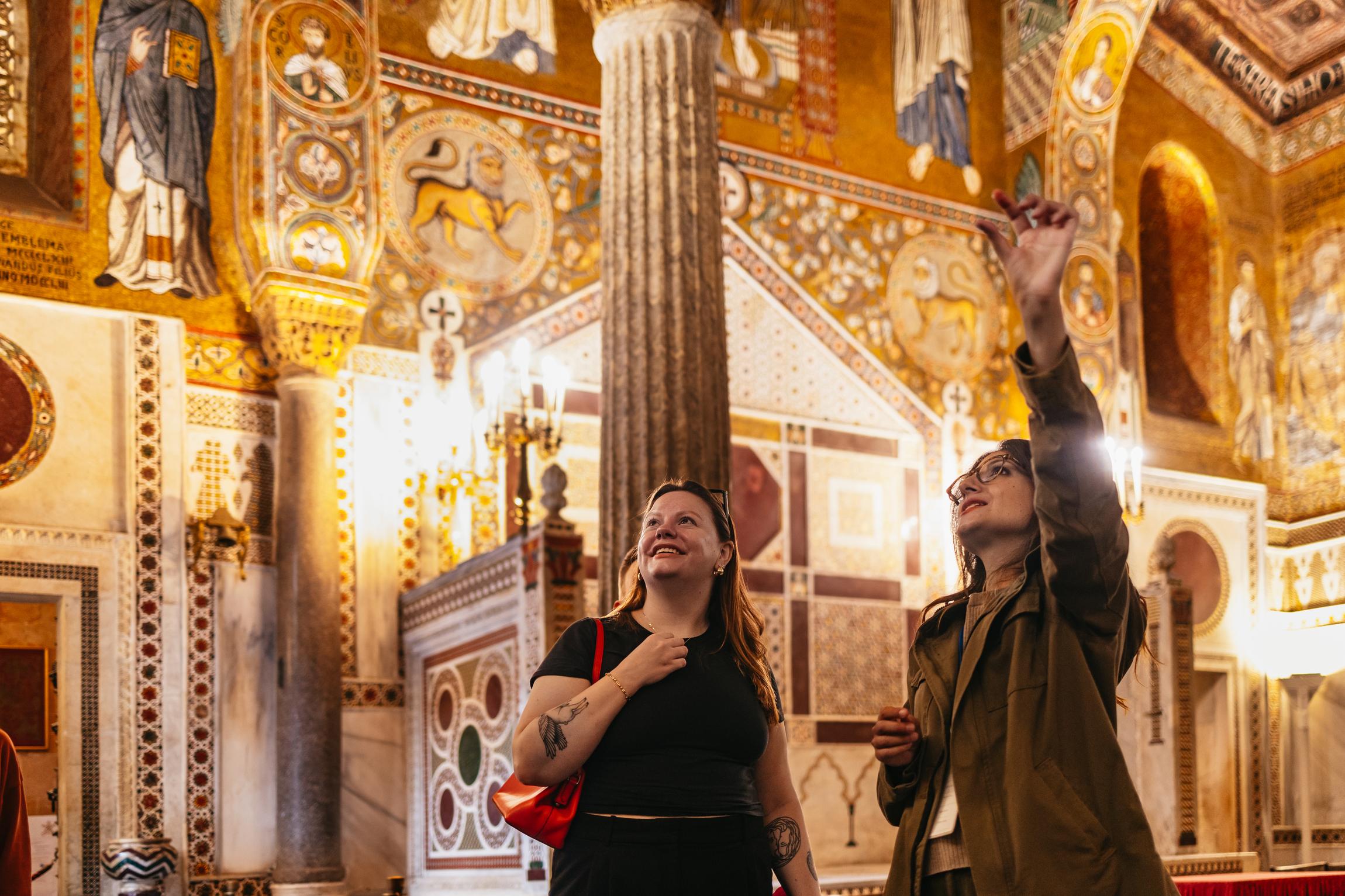 Norman Palace & Palatine Chapel Guided Tour with Optional Walking Tour