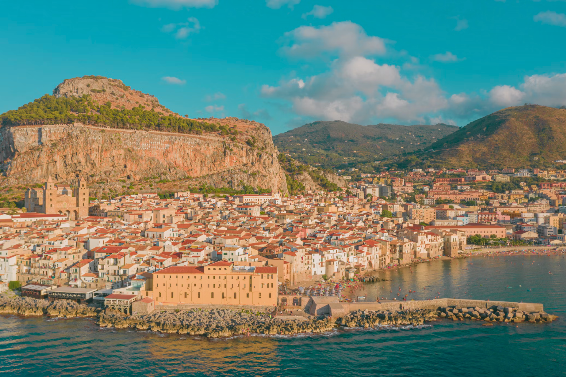 Palermo: Cefalù & Monreale Day Trip with Optional Boat Ride