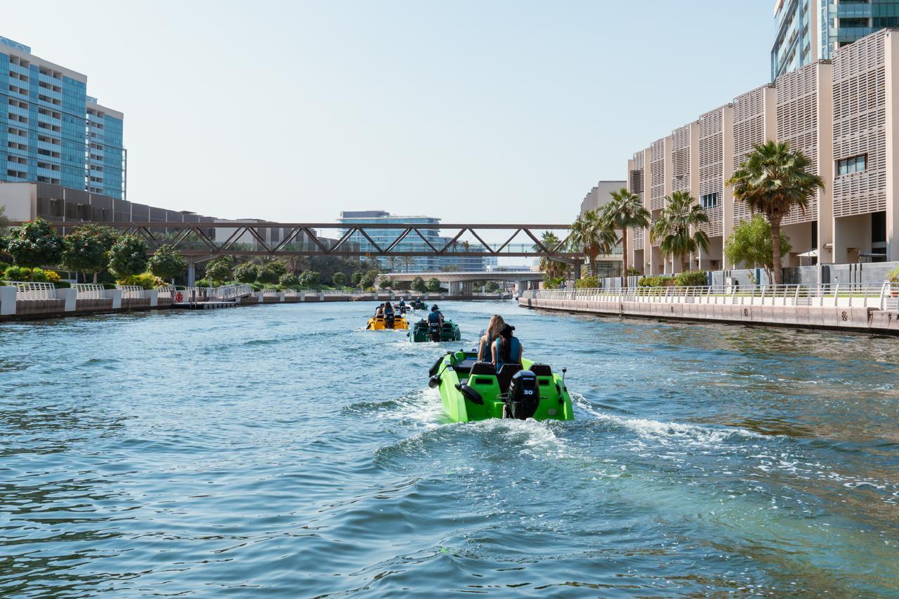 Yas Island Self-Drive Speedboat Tour with GPS Audio Guide