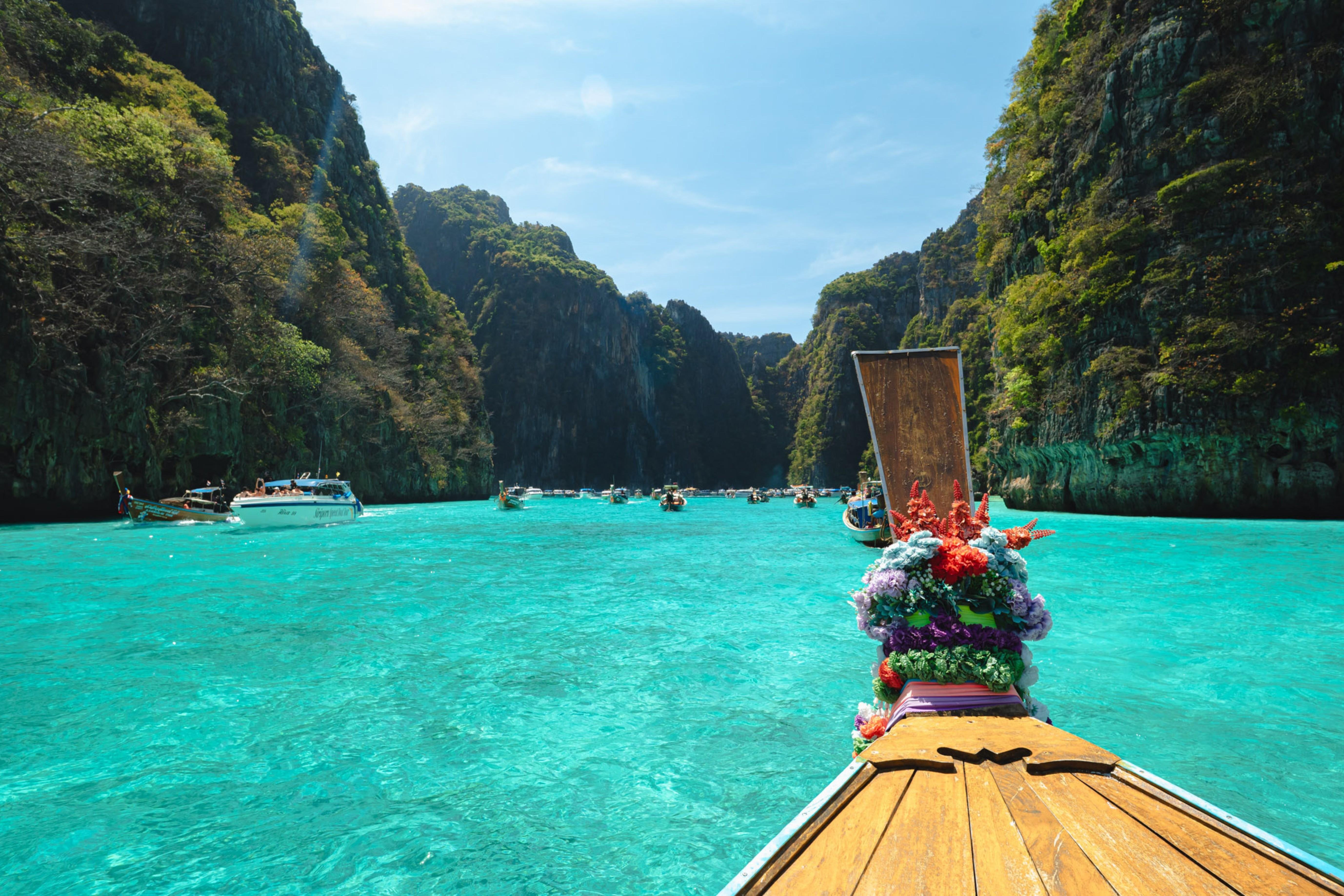 Phuket to Phi Phi & Maiton Island: Luxury Catamaran Day Cruise