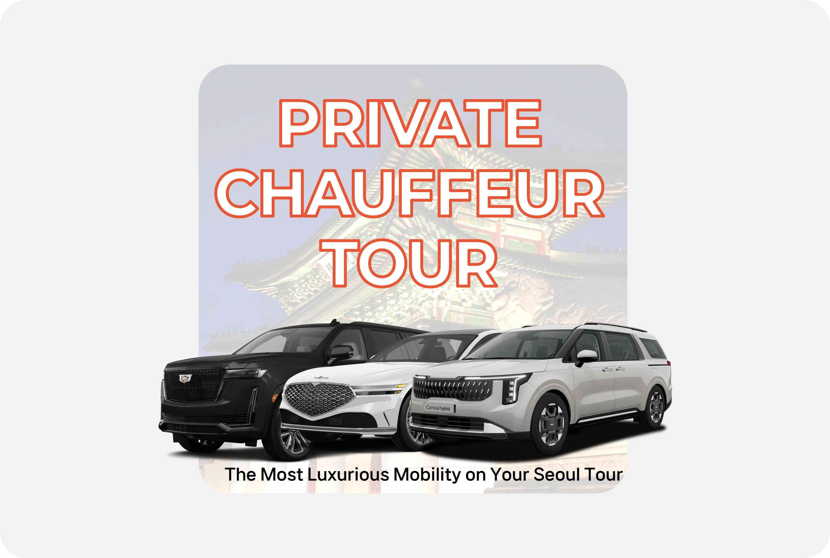 Seoul Private Luxury Vehicle Tour (English & Spanish Guide)