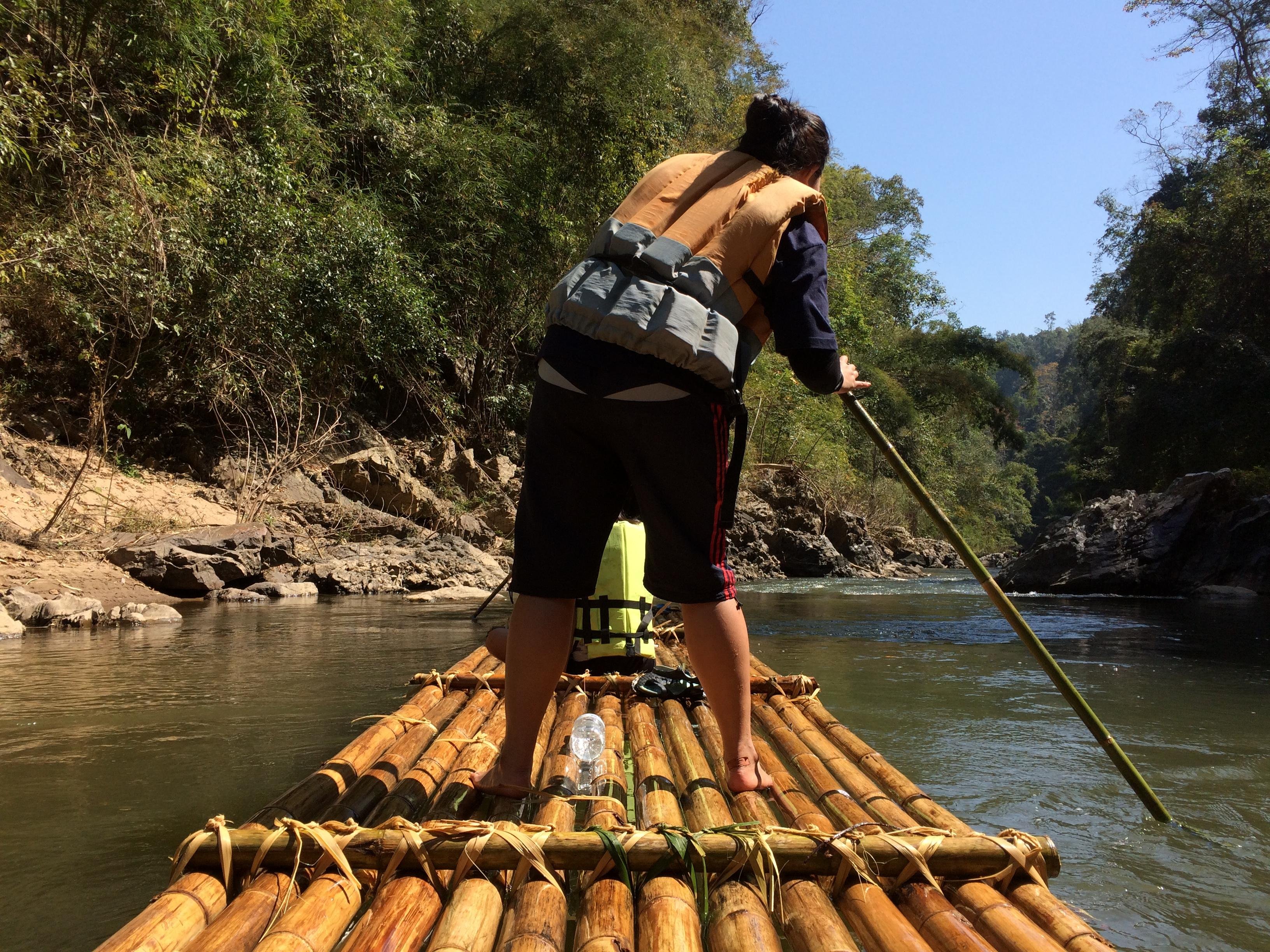 Jungle Trek and Bamboo Raft Adventure